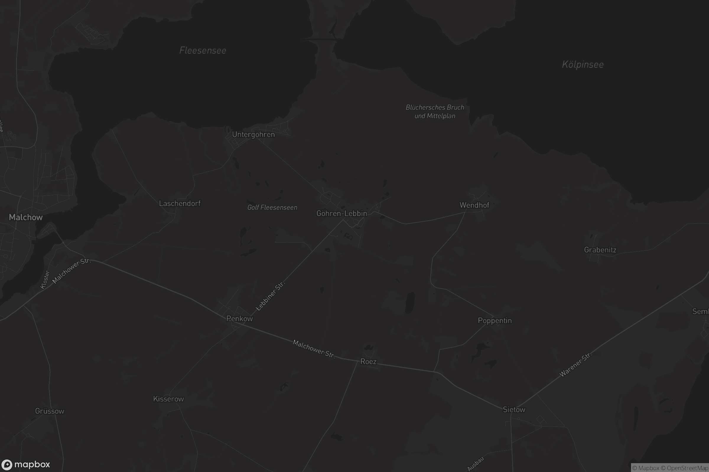 Karte von Göhren-Lebbin