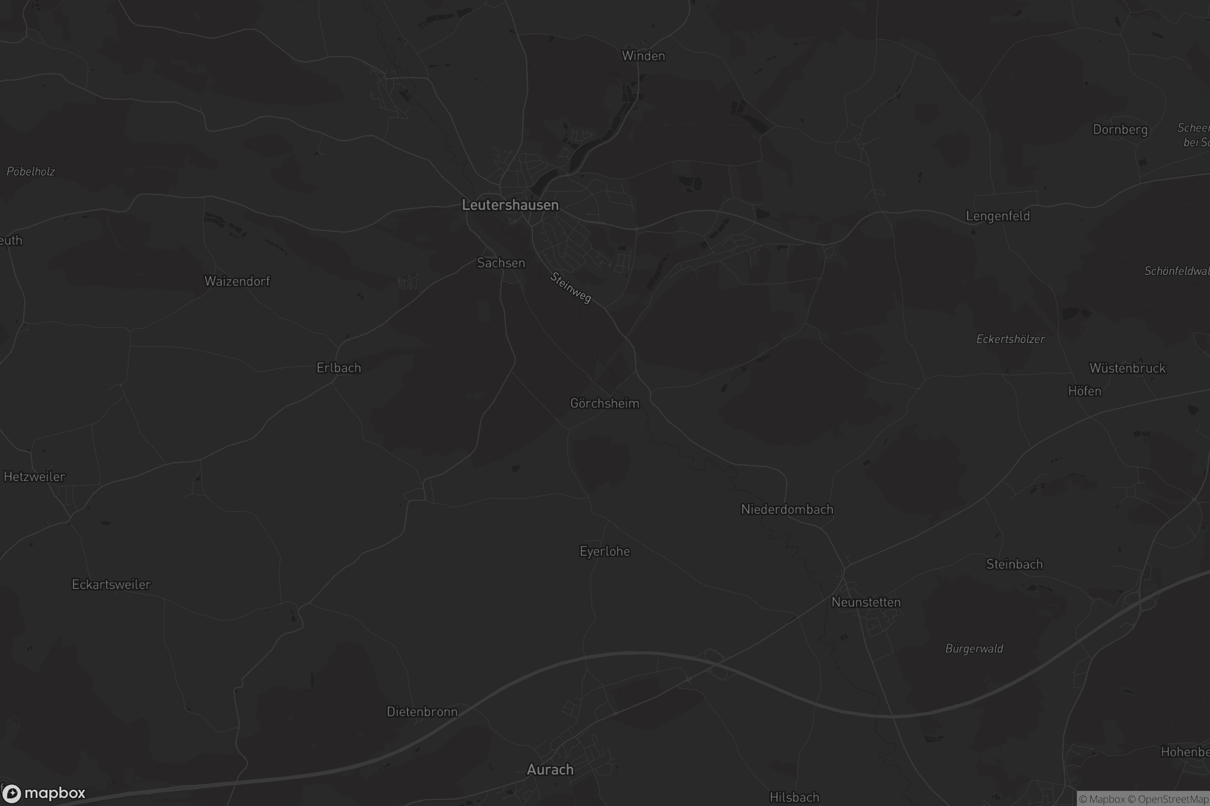 Karte von Görchsheim