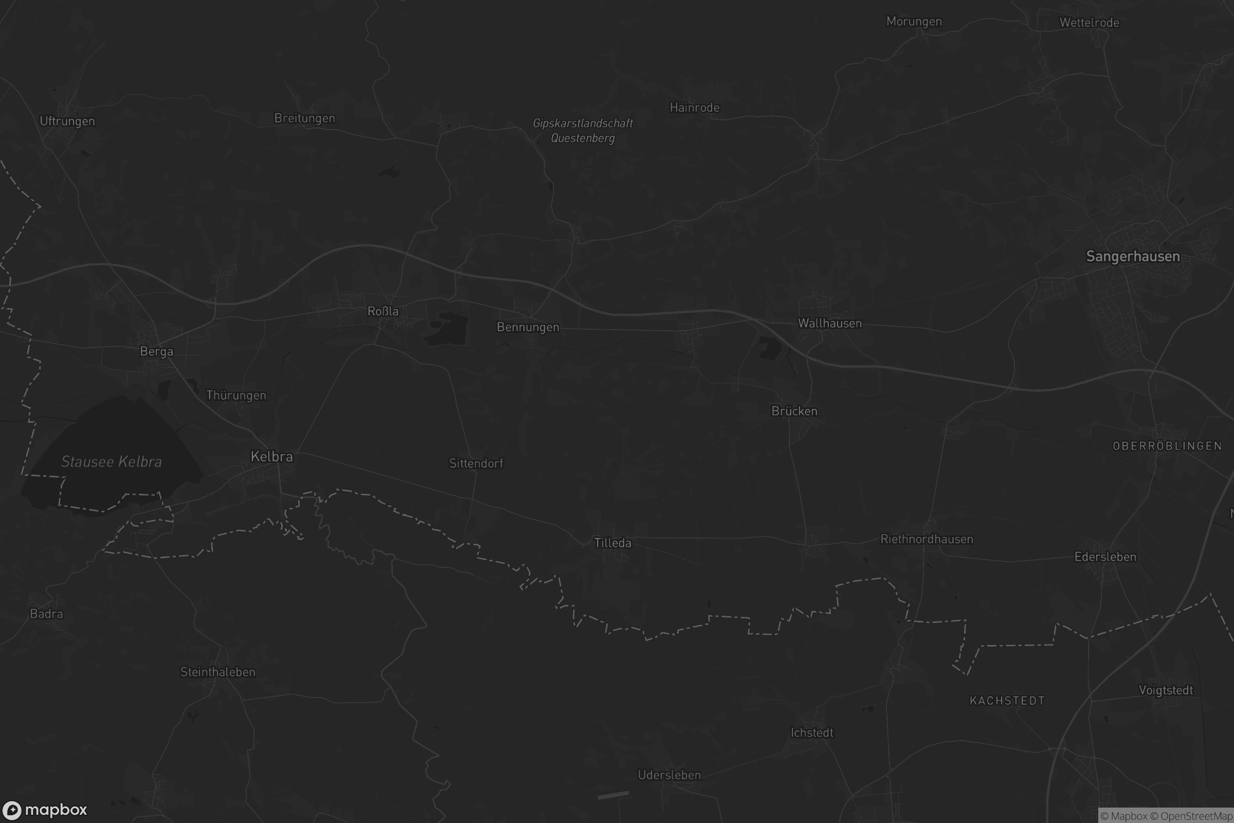 Karte von Goldene Aue