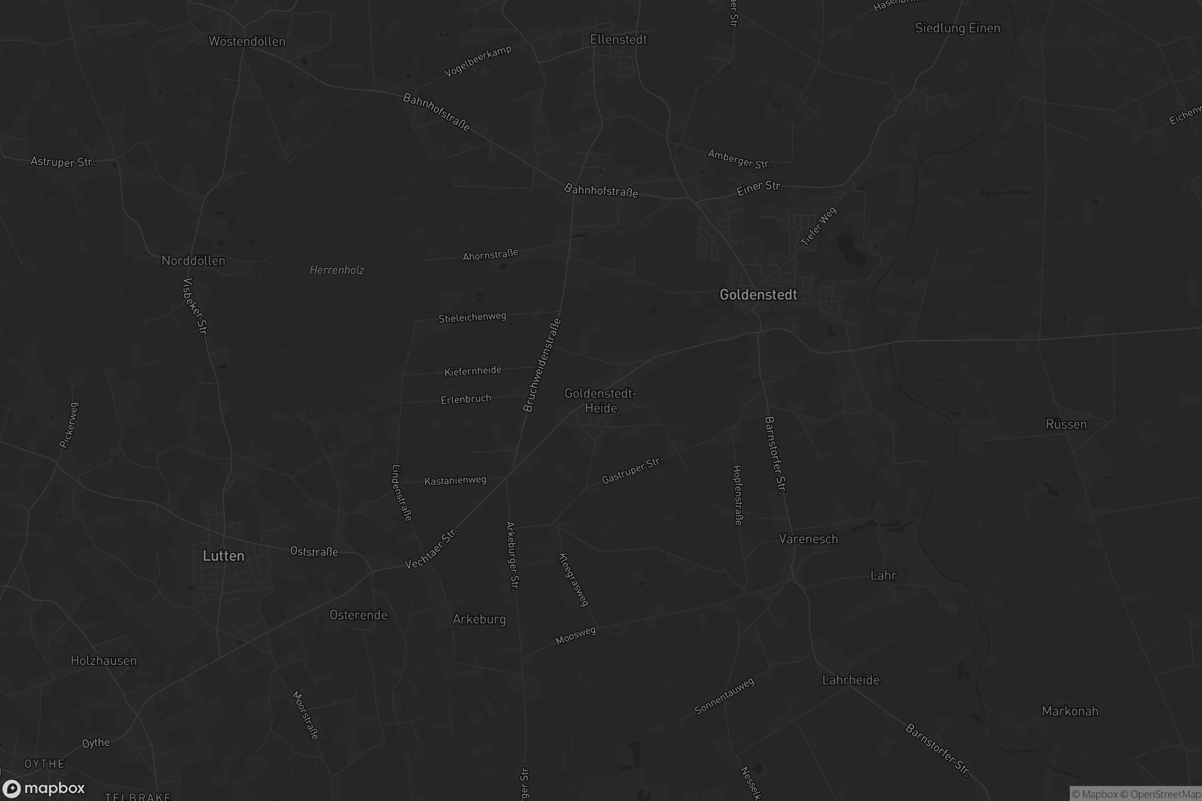 Karte von Goldenstedt-Heide