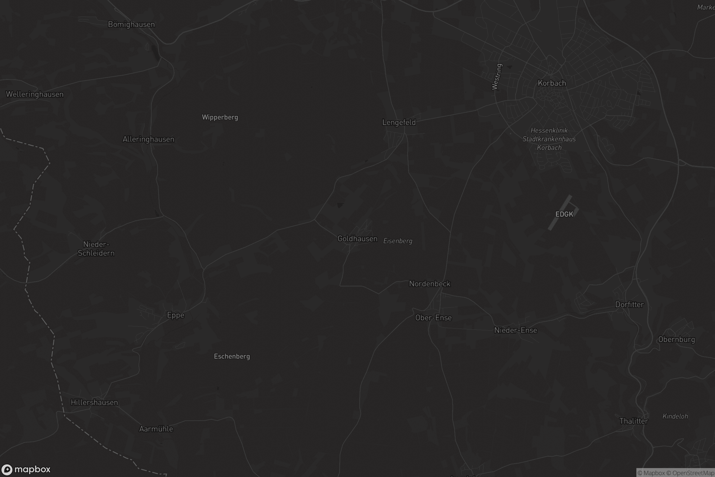 Karte von Goldhausen