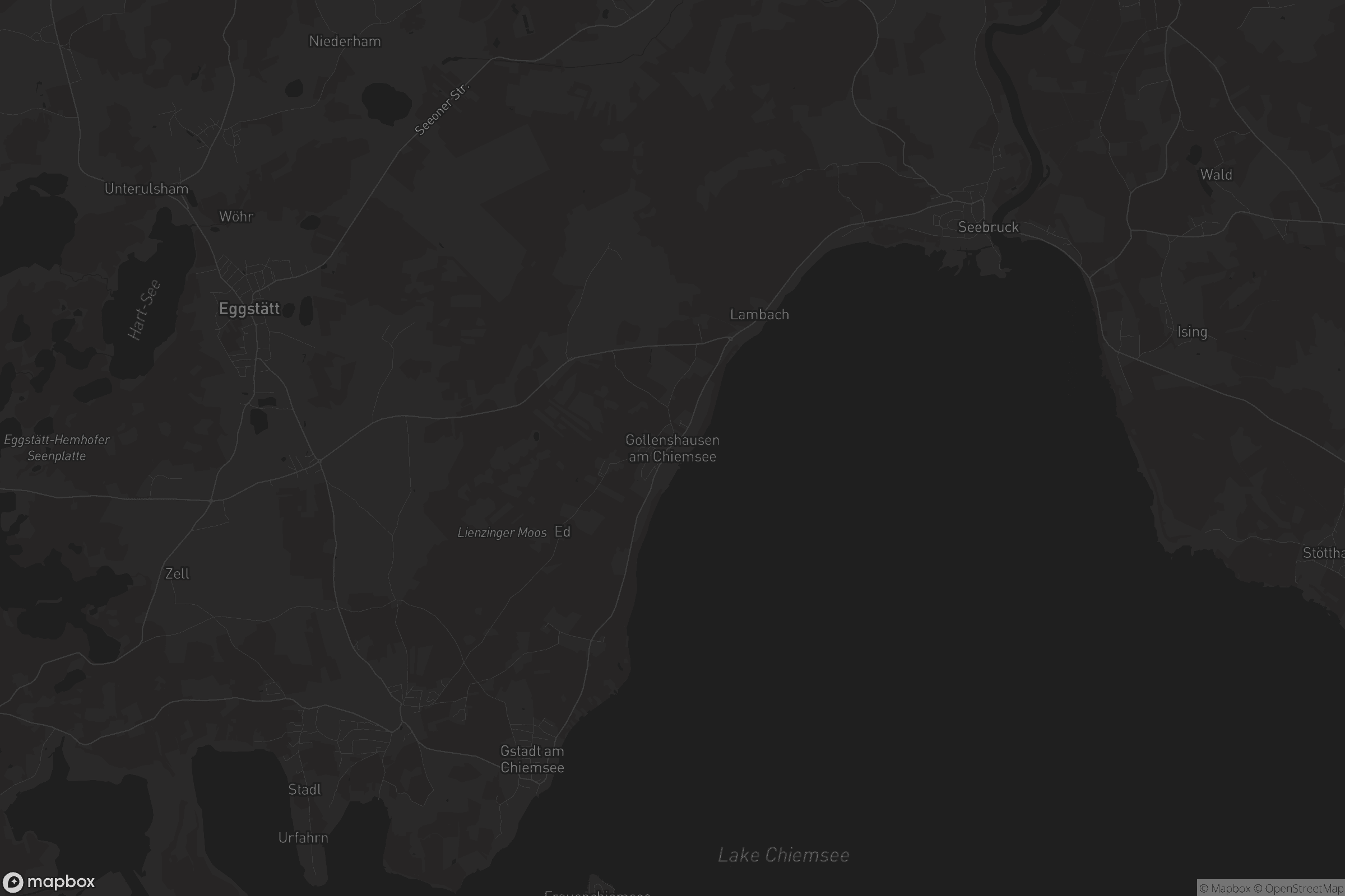 Karte von Gollenshausen am Chiemsee