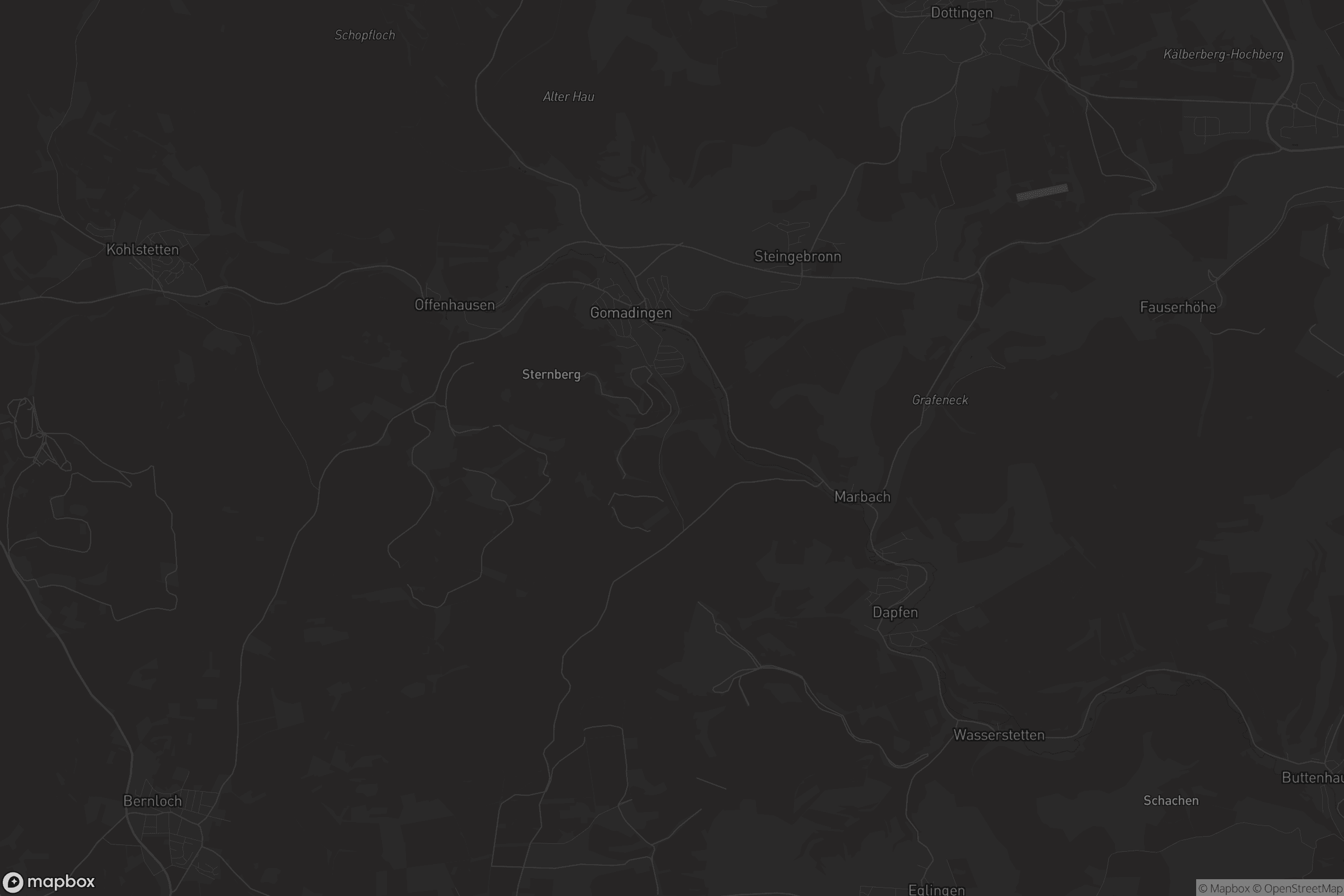 Karte von Gomadingen