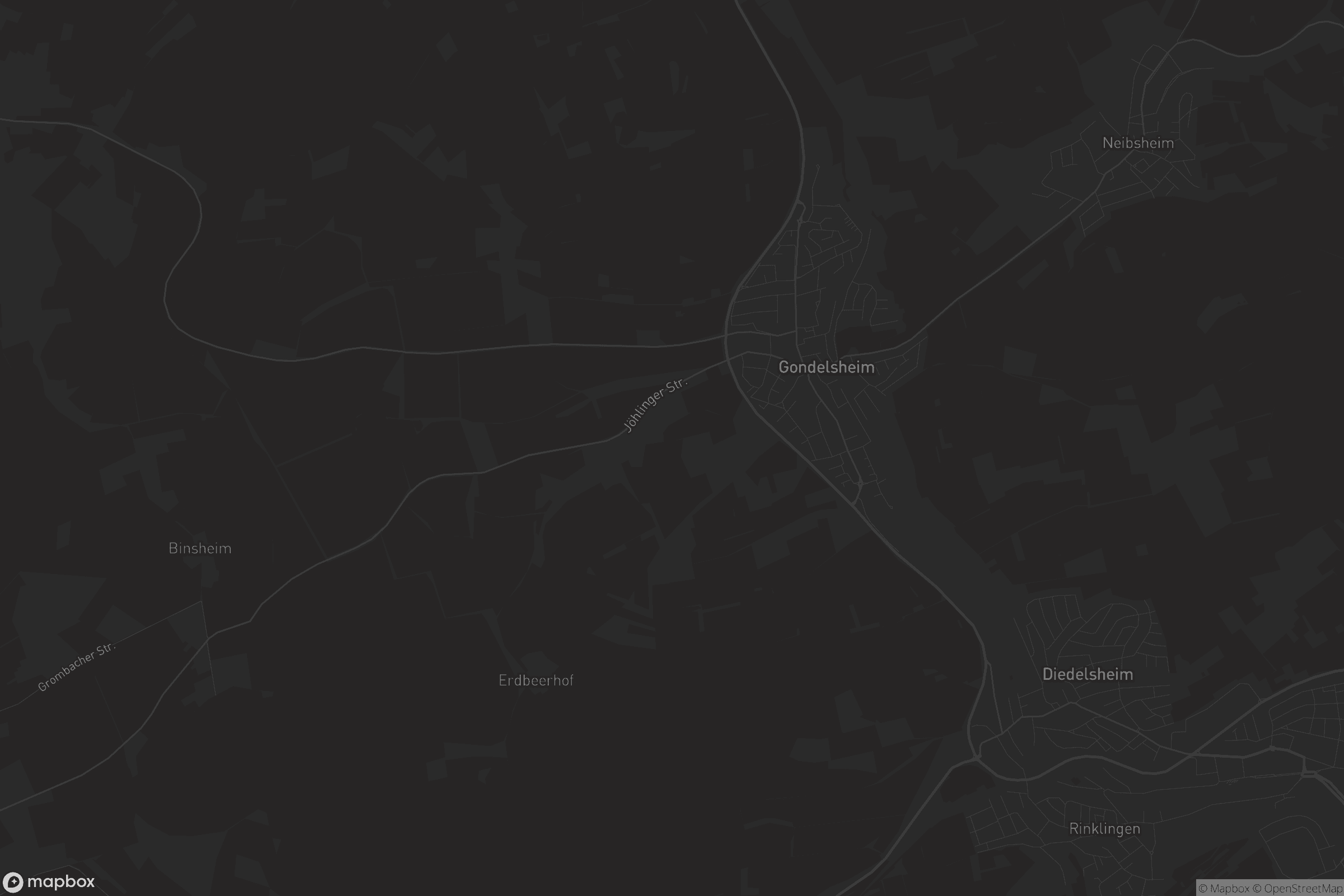 Karte von Gondelsheim