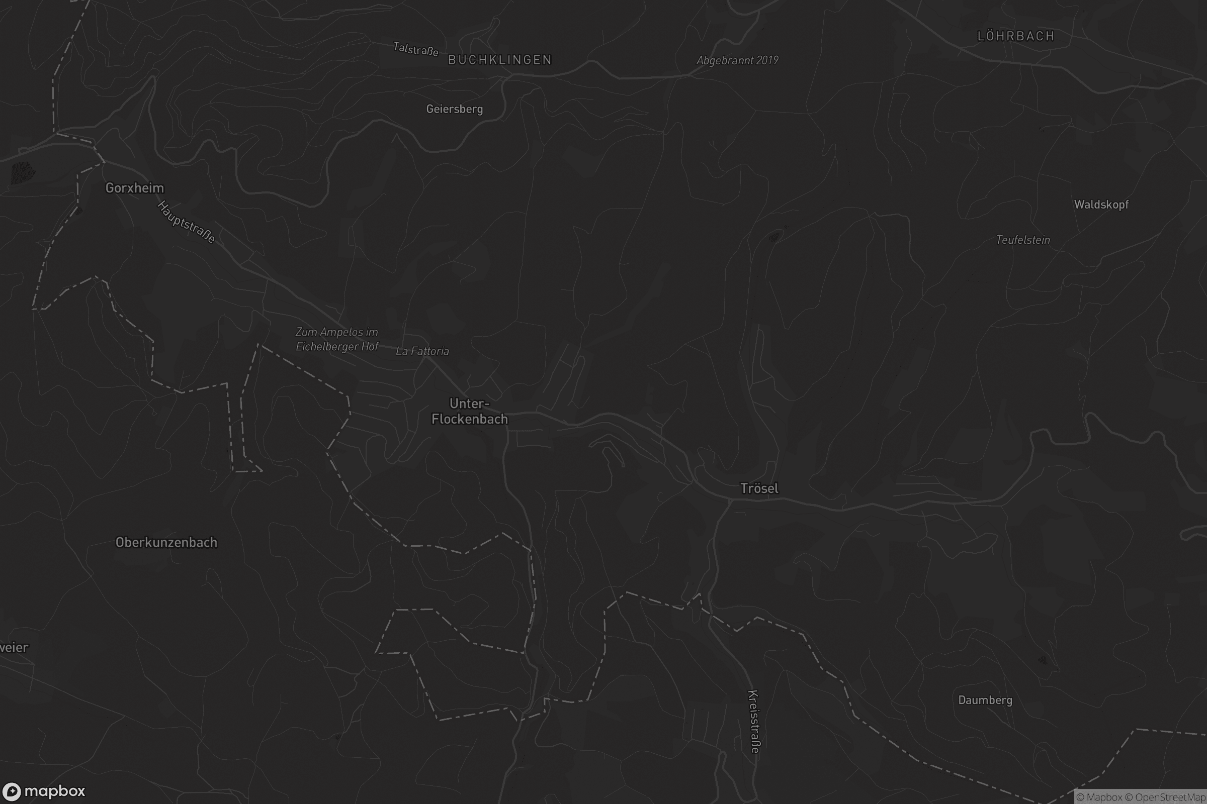 Karte von Gorxheimertal