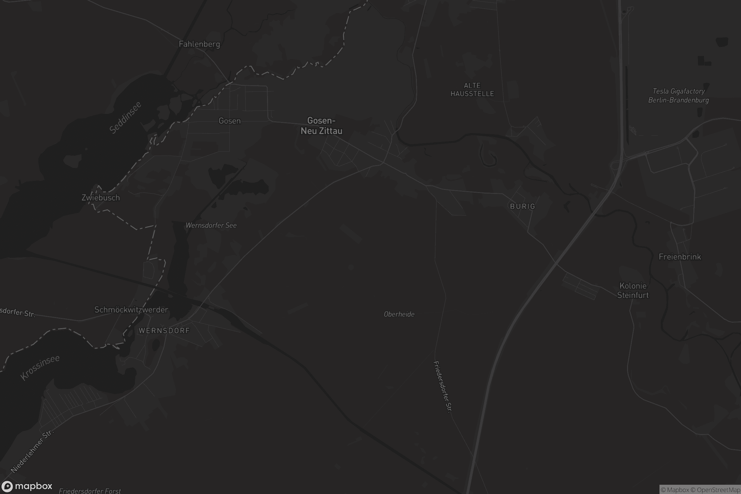 Karte von Gosen-Neu Zittau