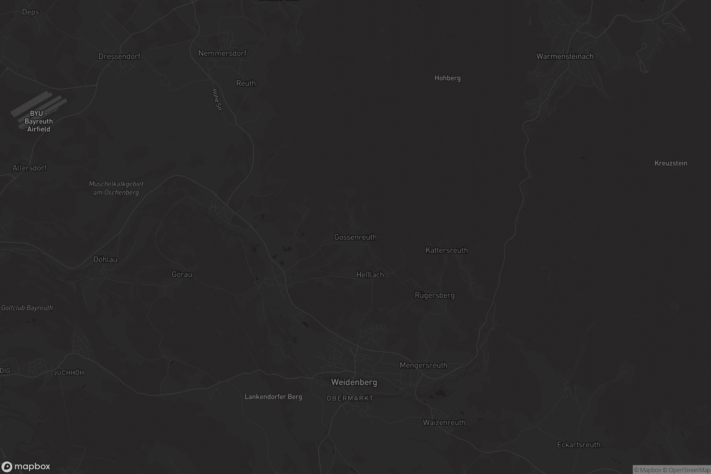 Karte von Gossenreuth