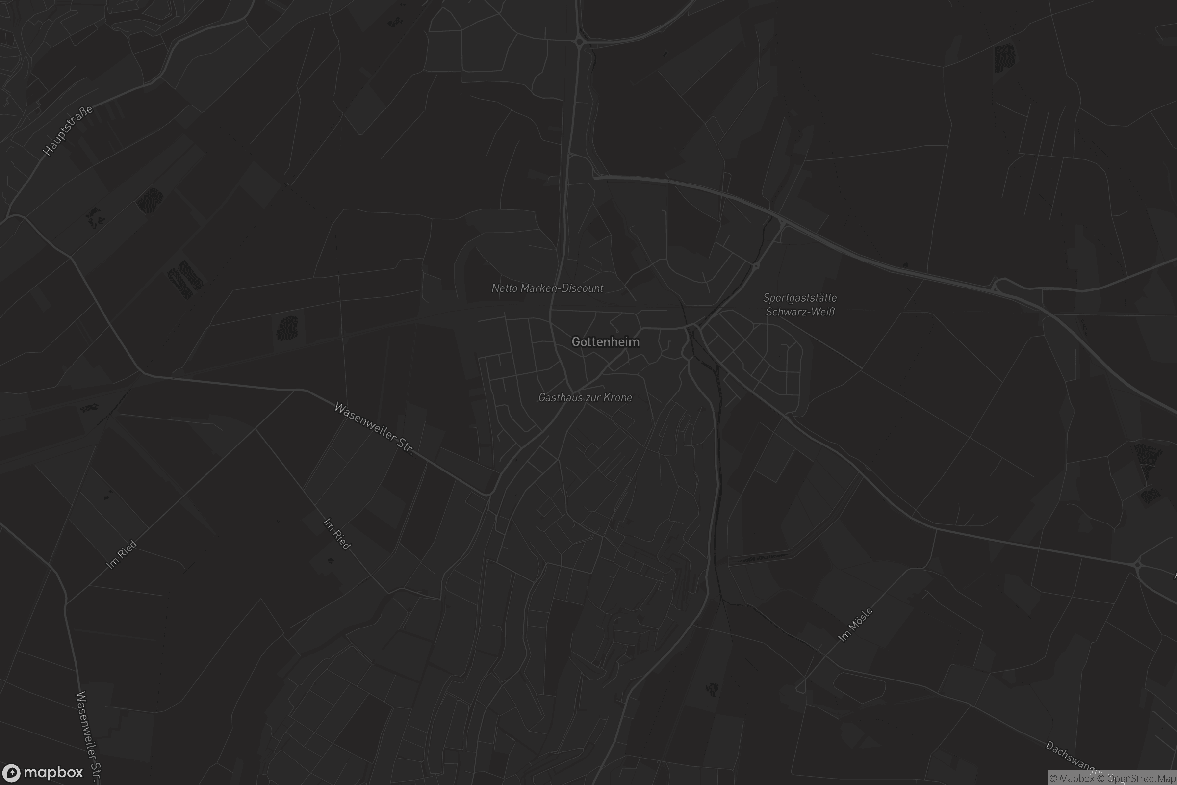 Karte von Gottenheim