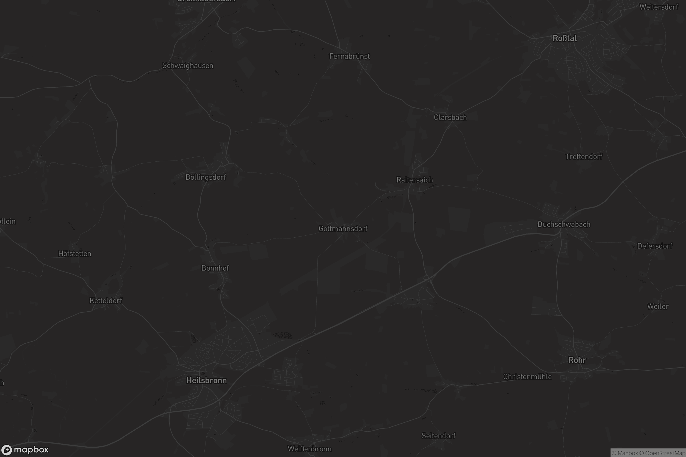 Karte von Gottmannsdorf