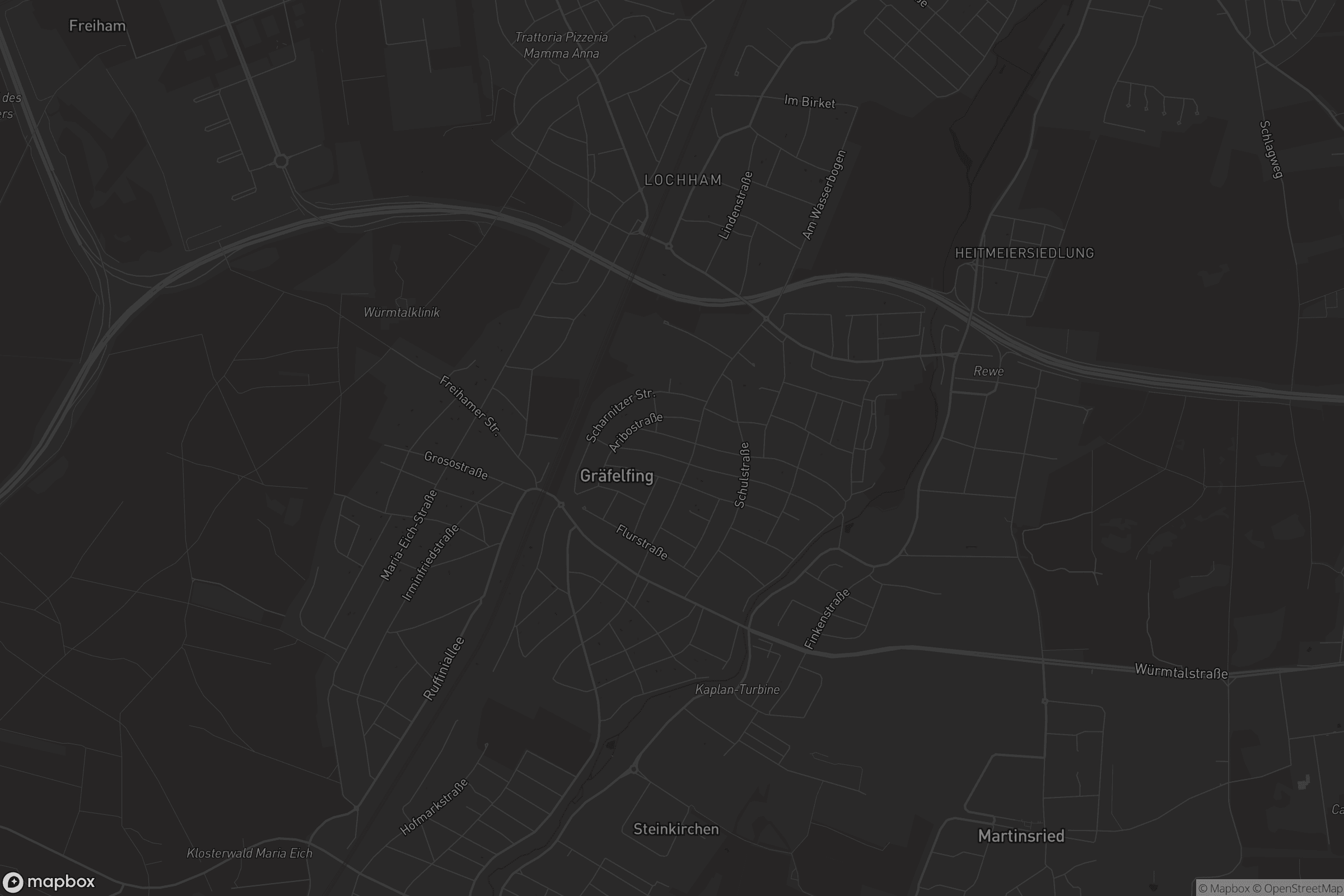 Karte von Gräfelfing