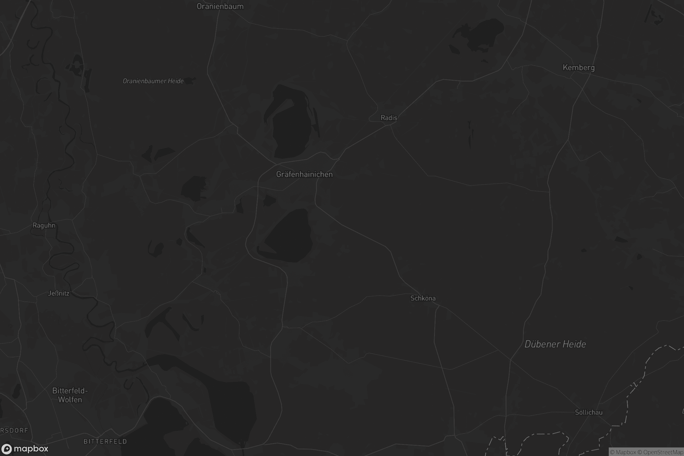 Karte von Gräfenhainichen