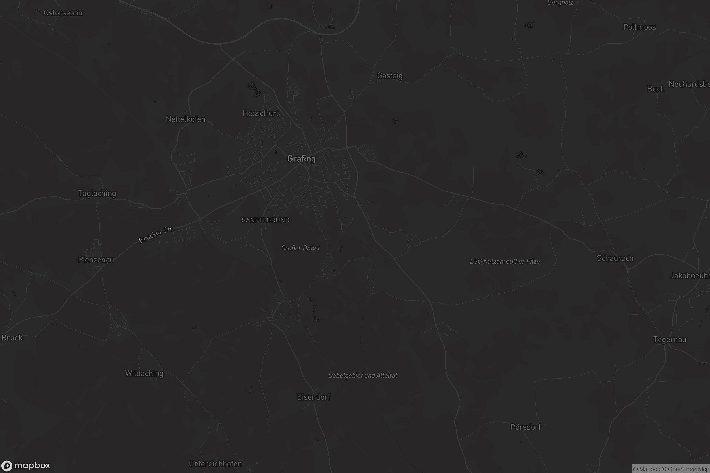 Karte von Grafing bei München