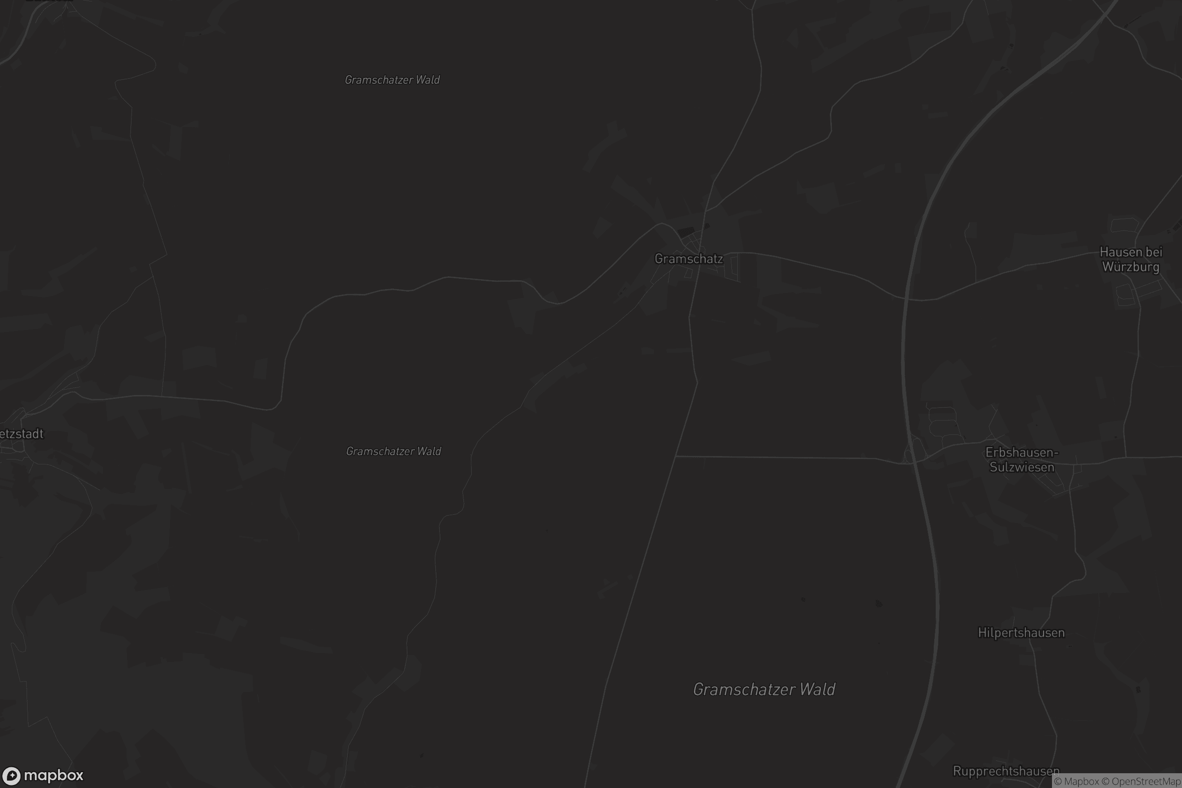 Karte von Gramschatzer Wald