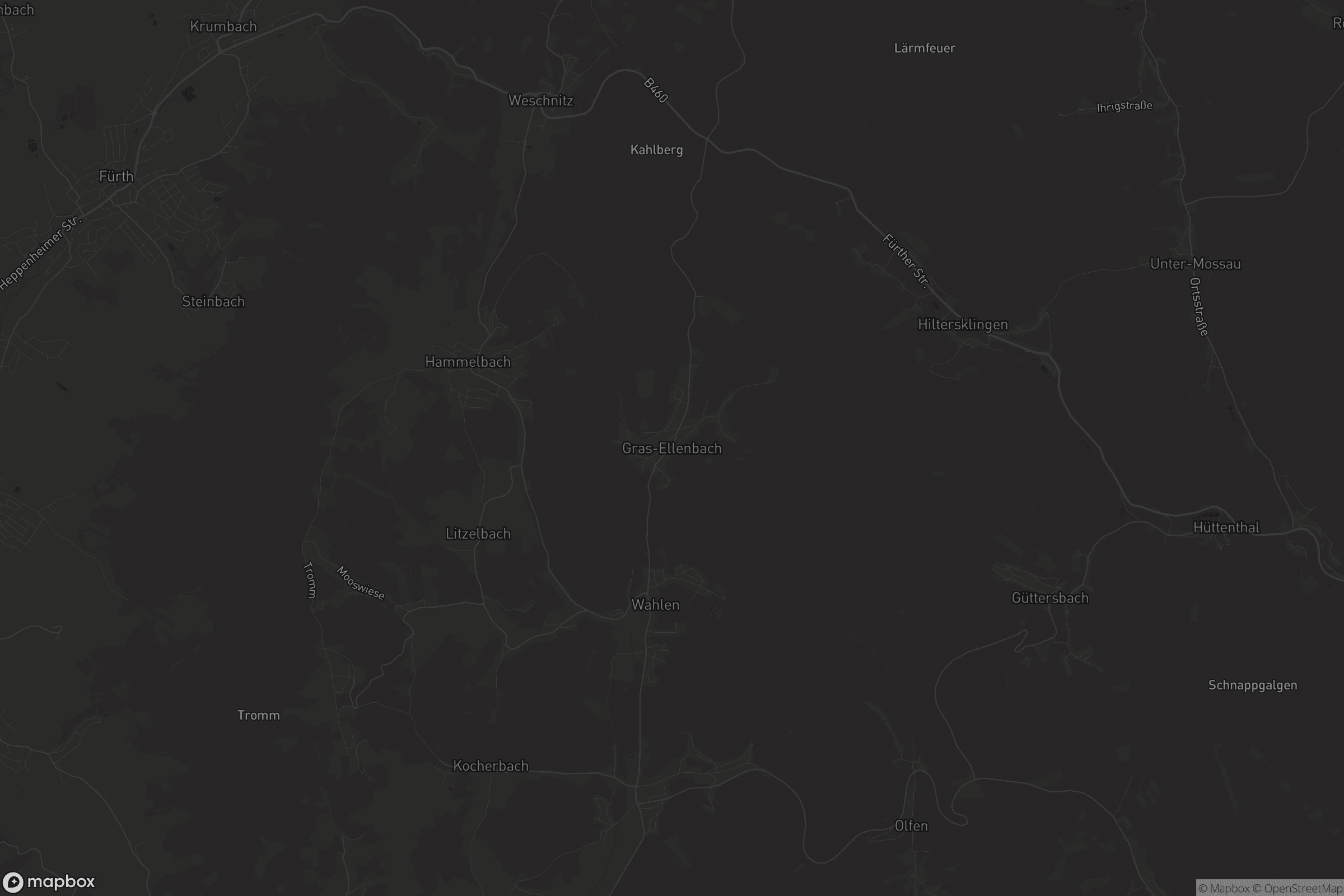 Karte von Gras-Ellenbach