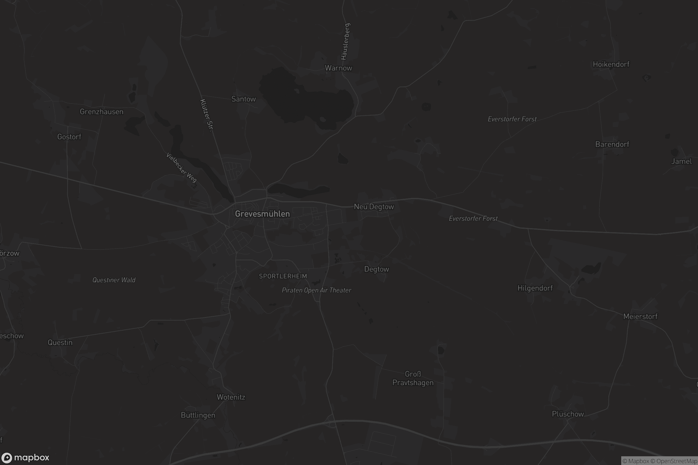 Karte von Grevesmühlen