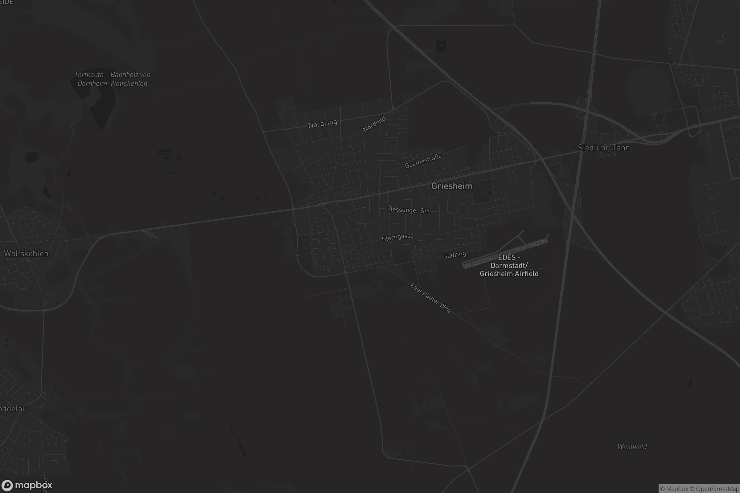 Karte von Griesheim