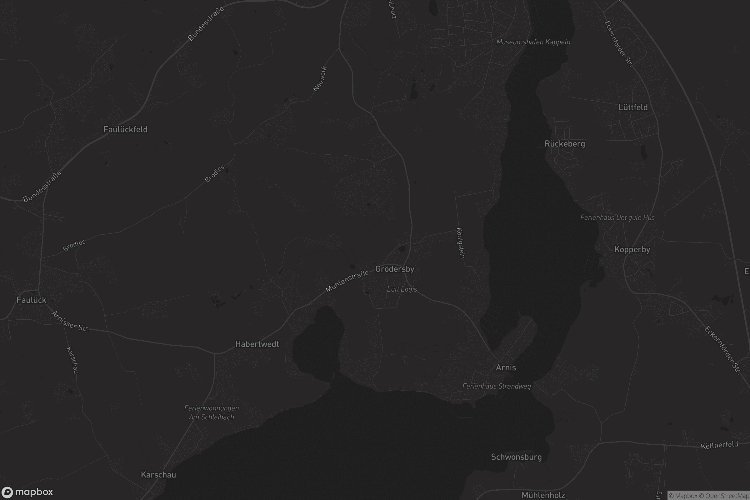 Karte von Grödersby