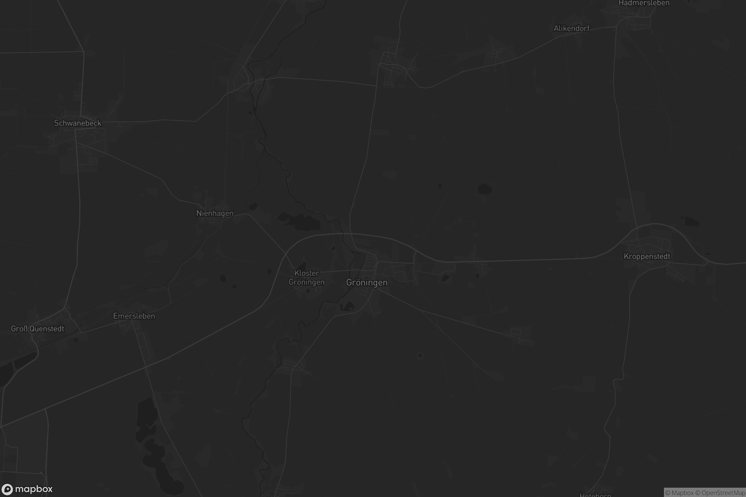 Karte von Gröningen