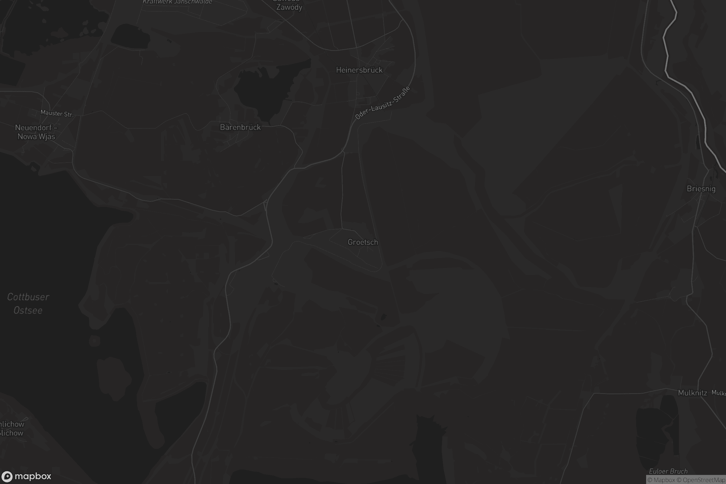 Karte von Grötsch - Groźišćo