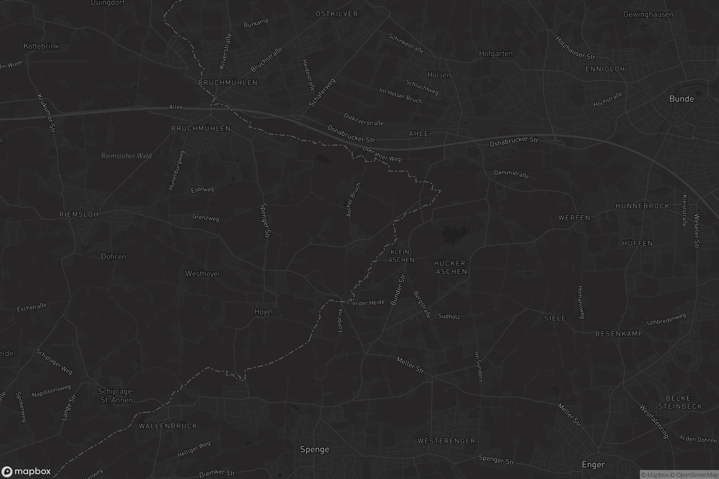 Karte von Groß Aschen