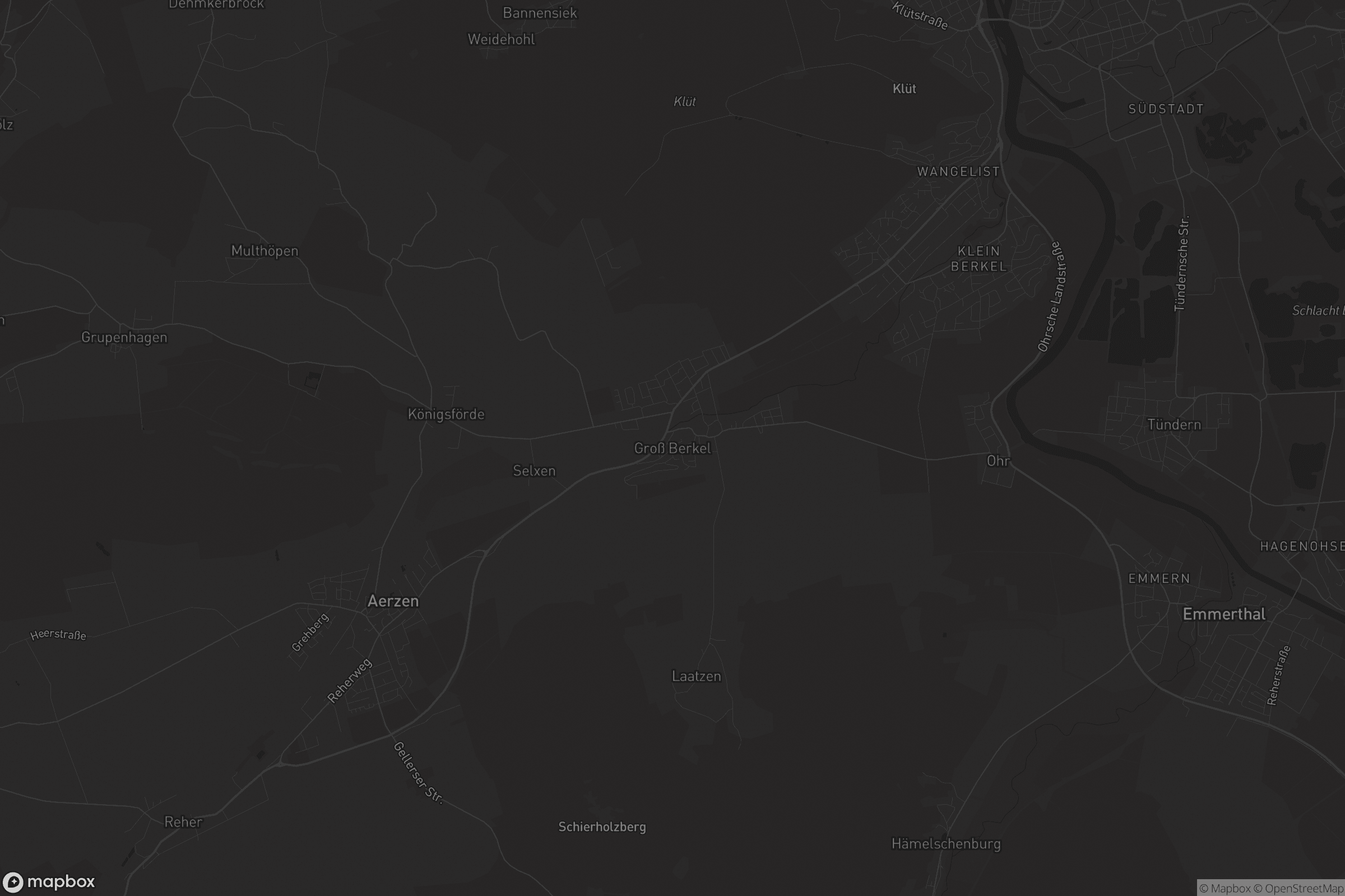 Karte von Groß Berkel