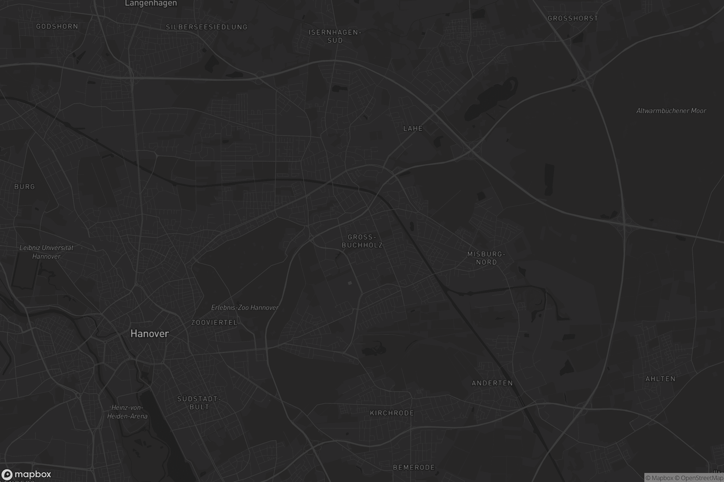 Karte von Groß-Buchholz