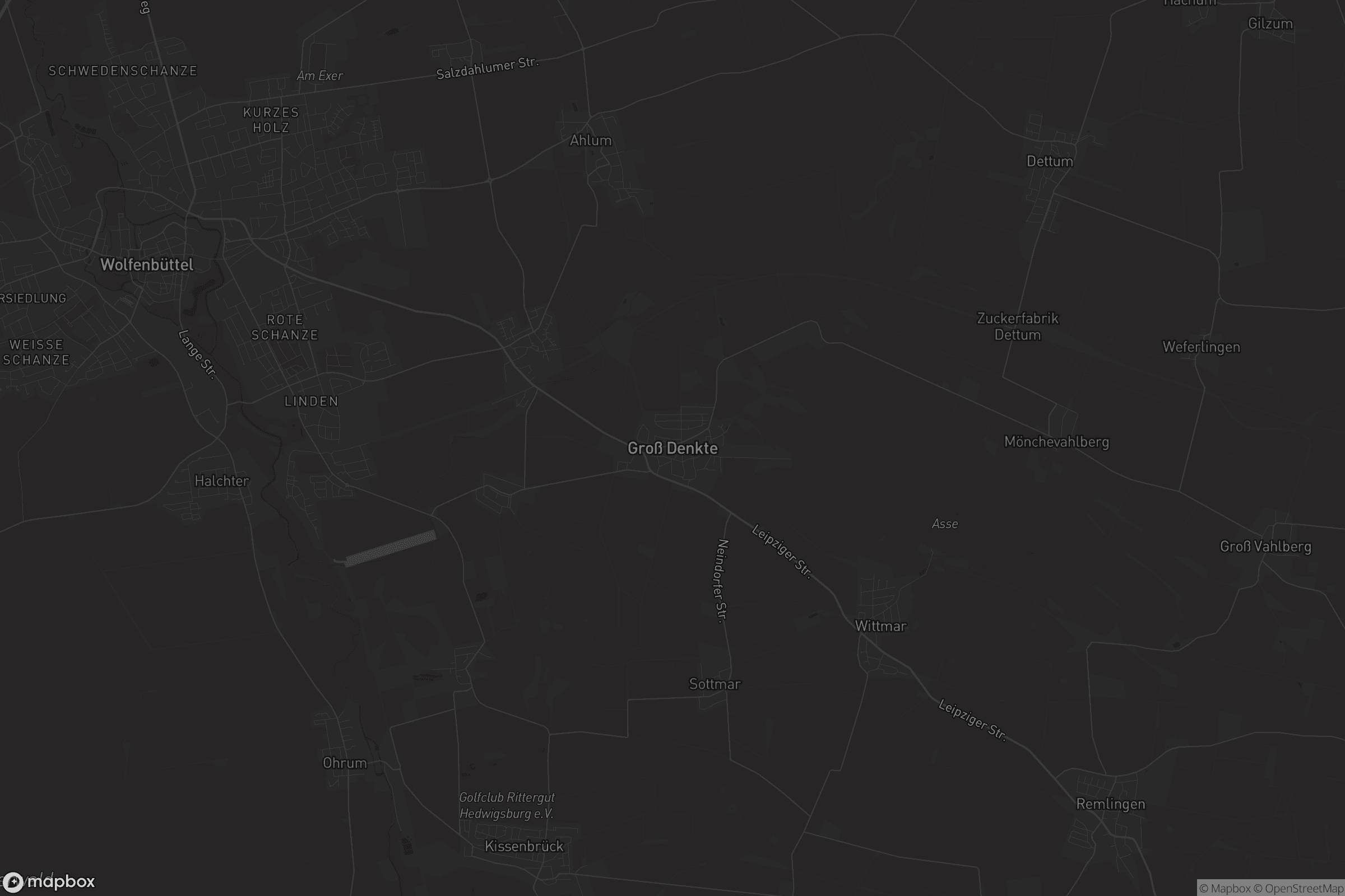 Karte von Groß Denkte