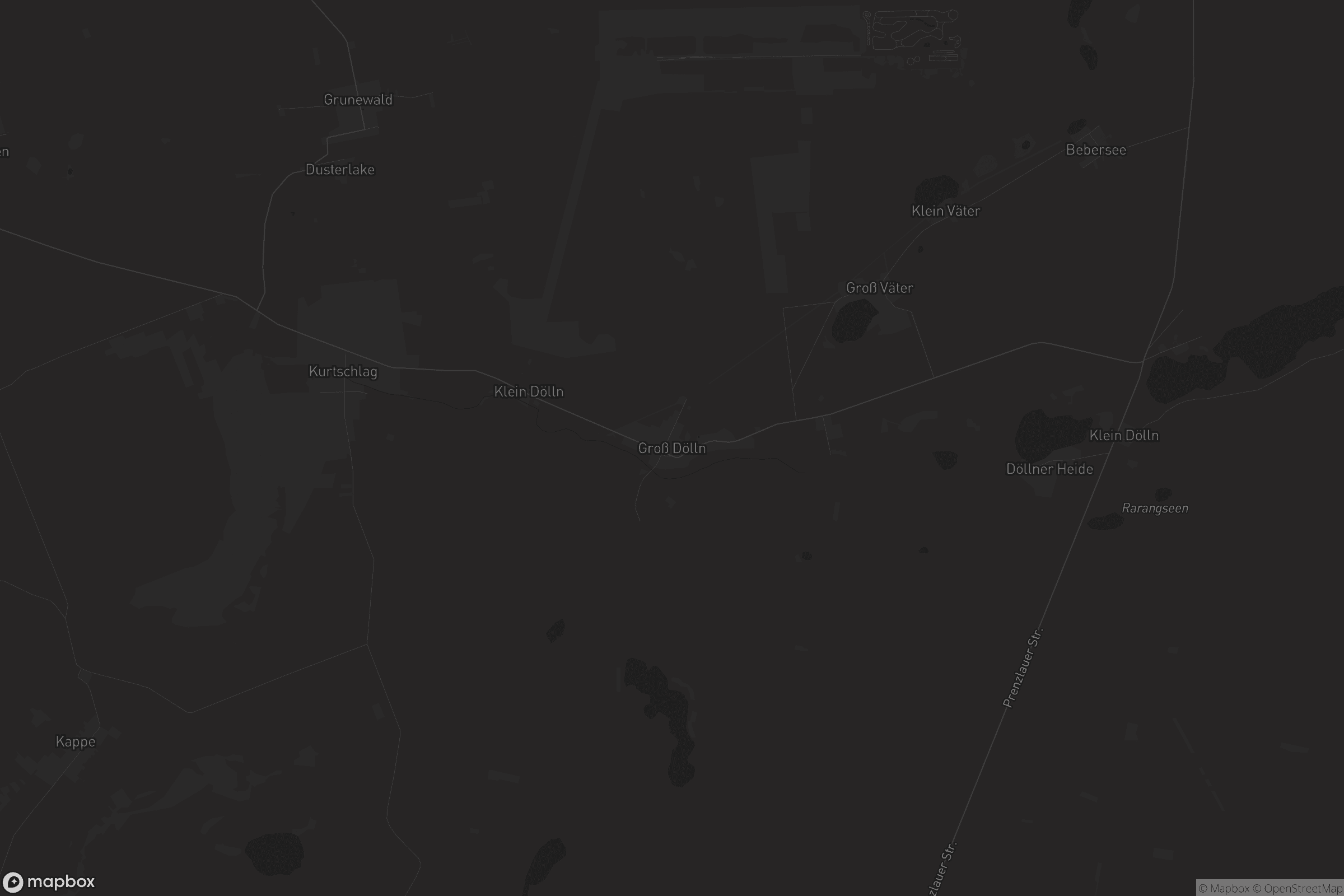 Karte von Groß Dölln