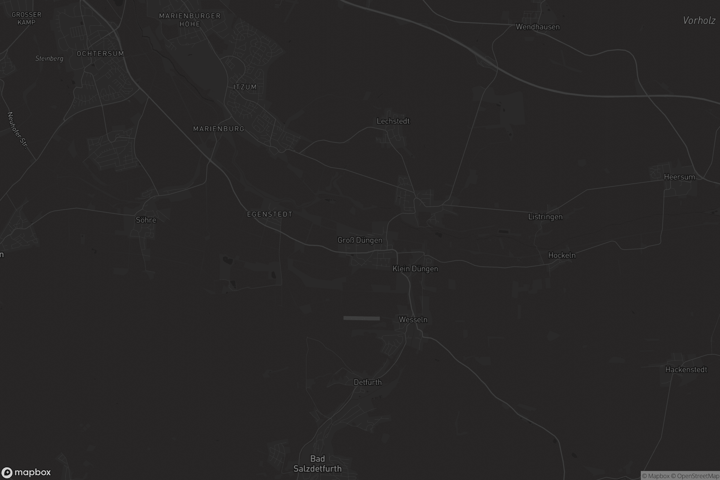 Karte von Groß Düngen