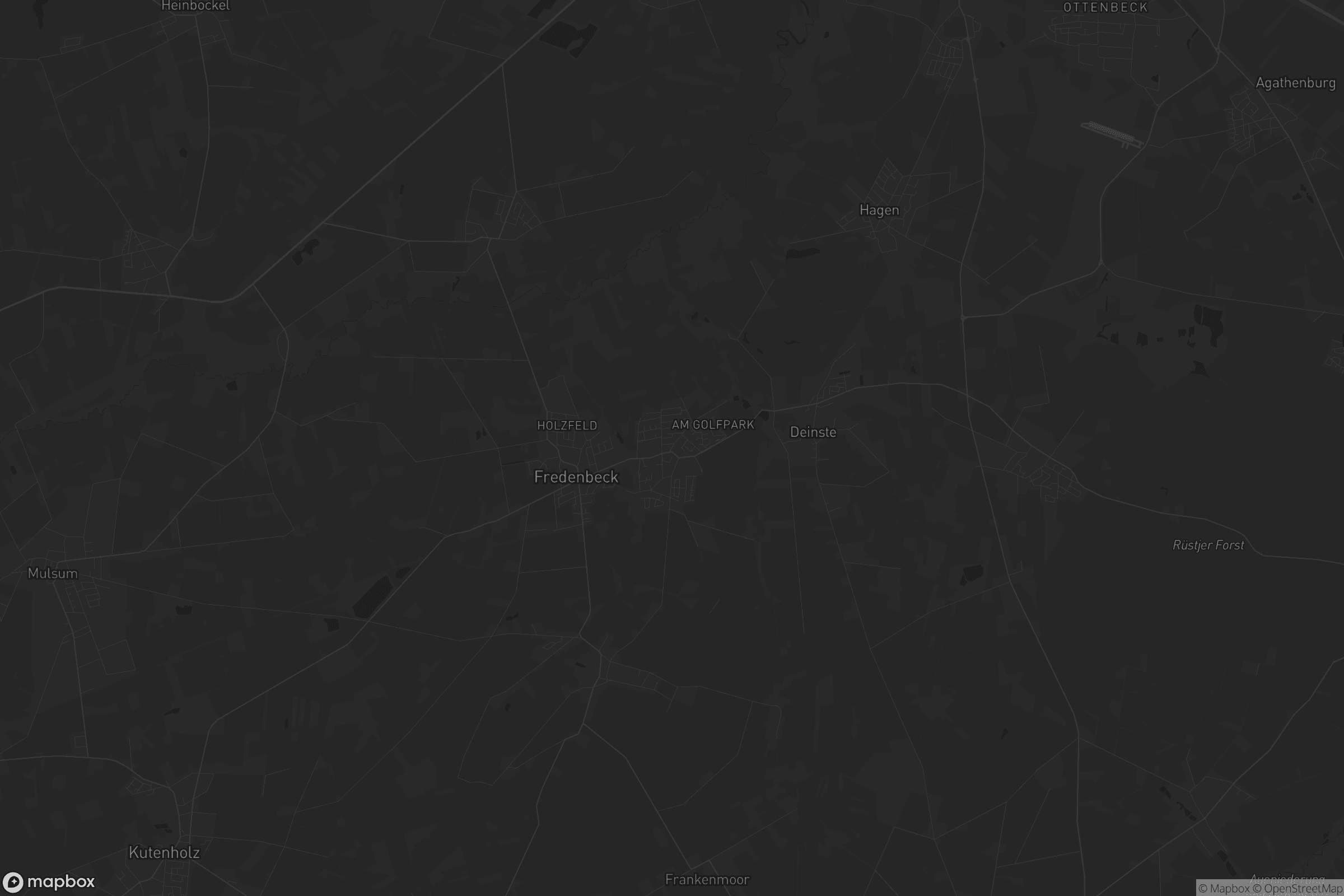 Karte von Groß Fredenbeck