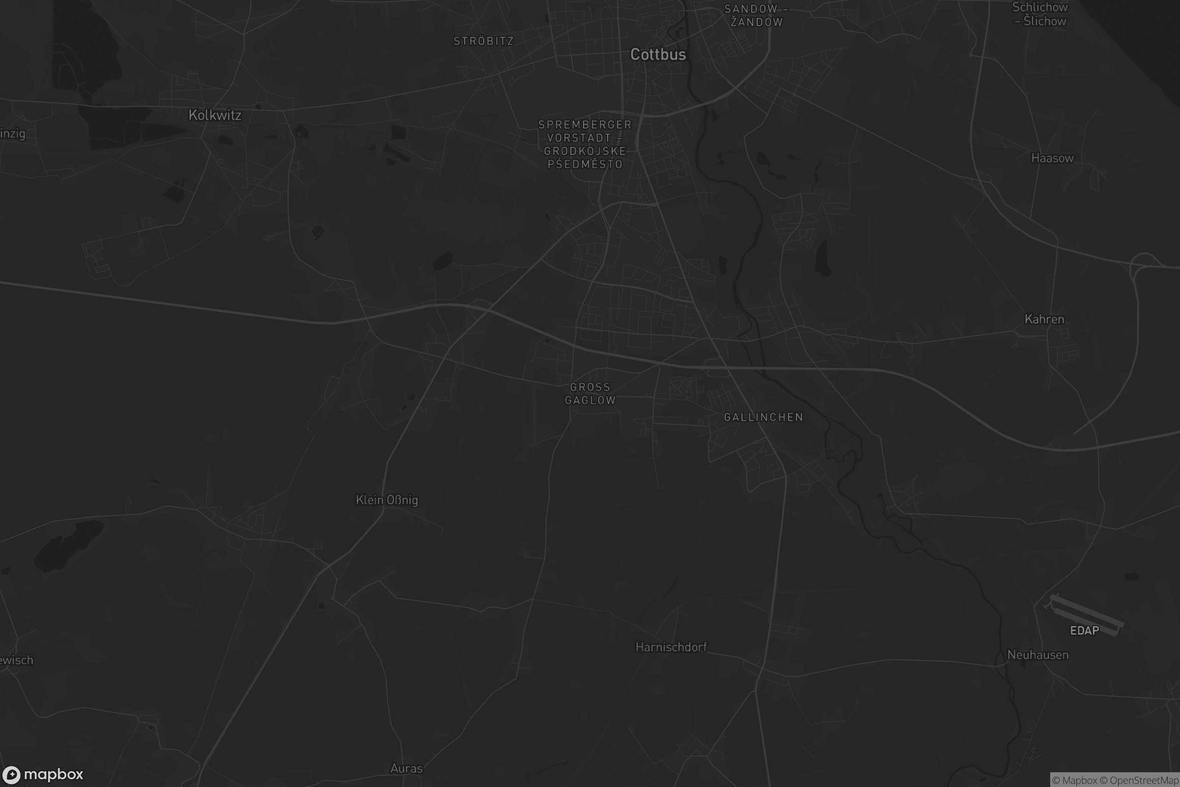 Karte von Groß Gaglow - Gogolow