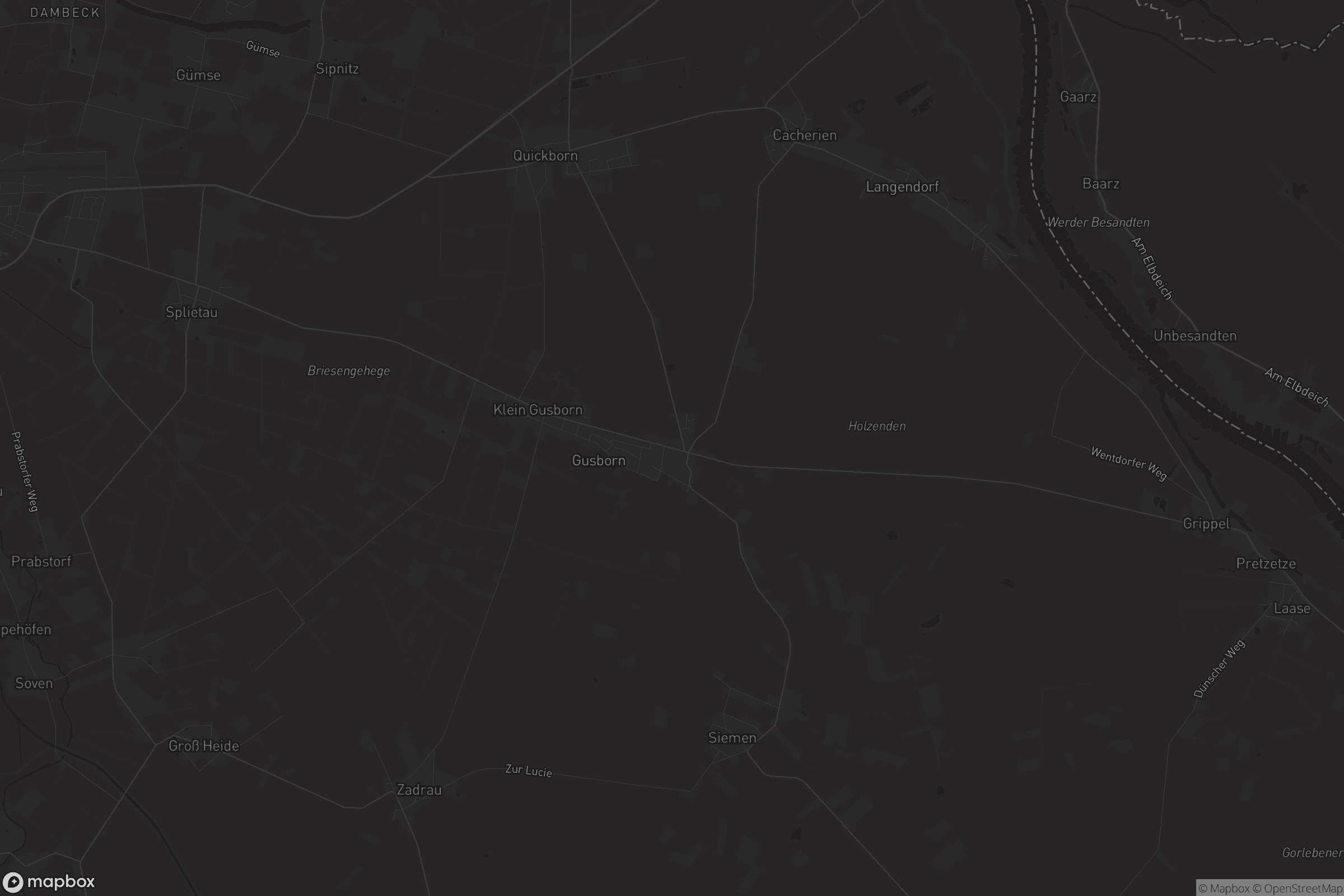 Karte von Groß Gusborn