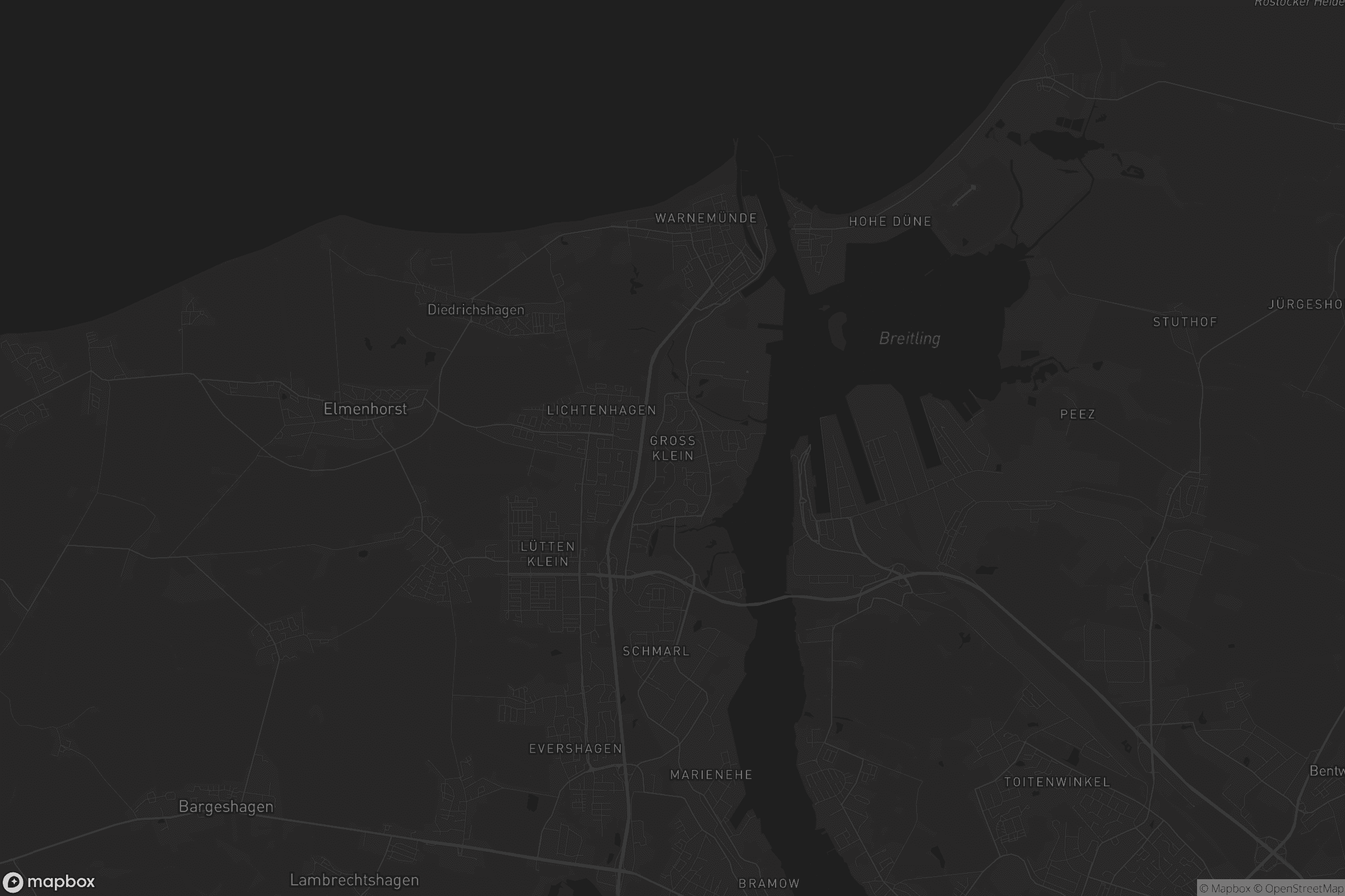 Karte von Groß Klein