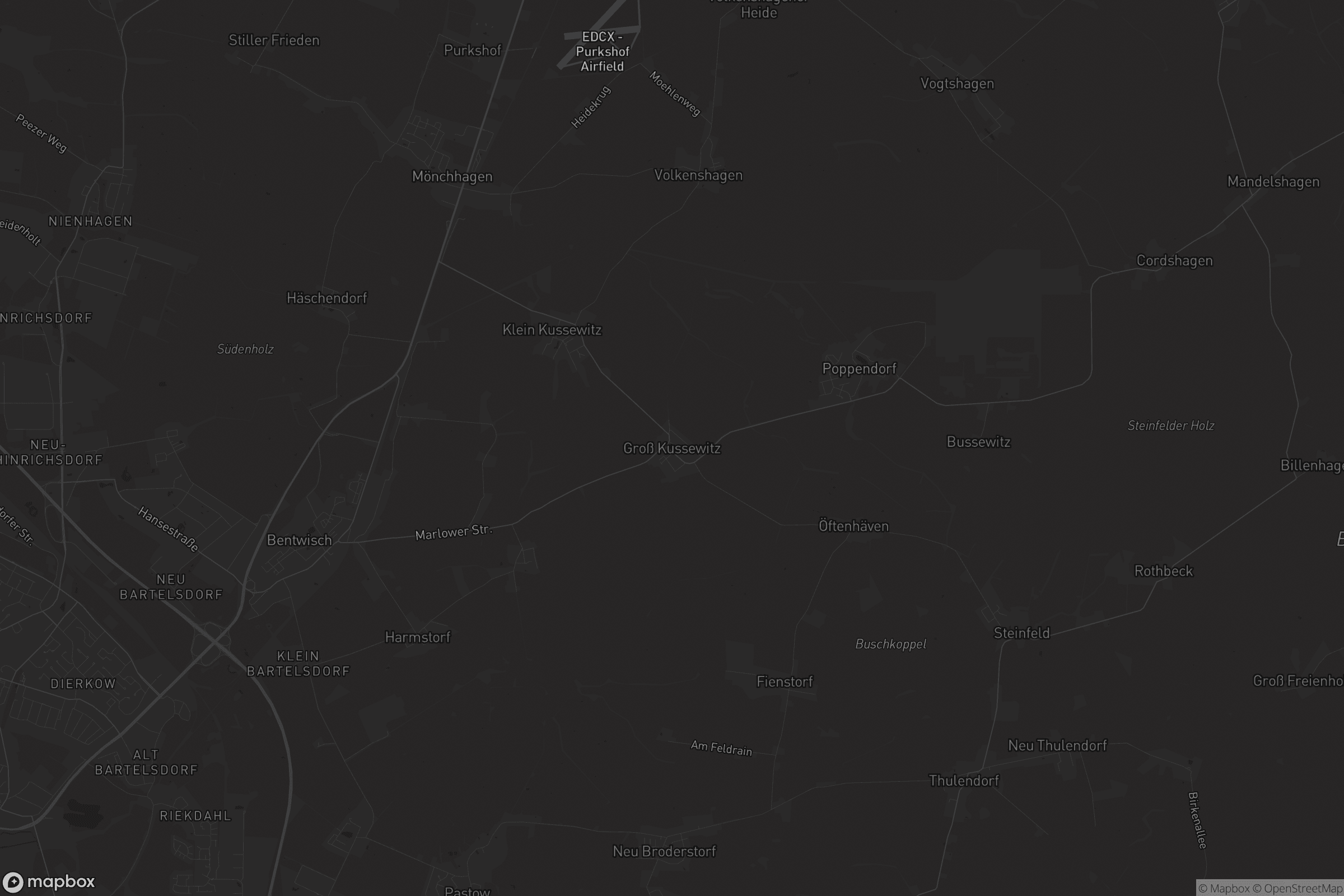 Karte von Groß Kussewitz