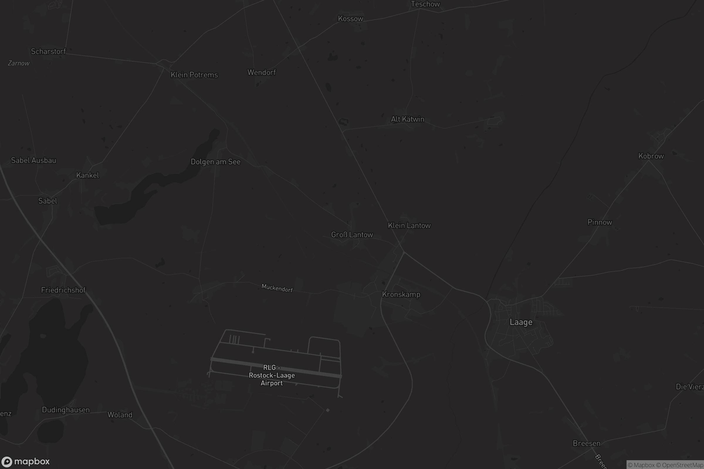 Karte von Groß Lantow