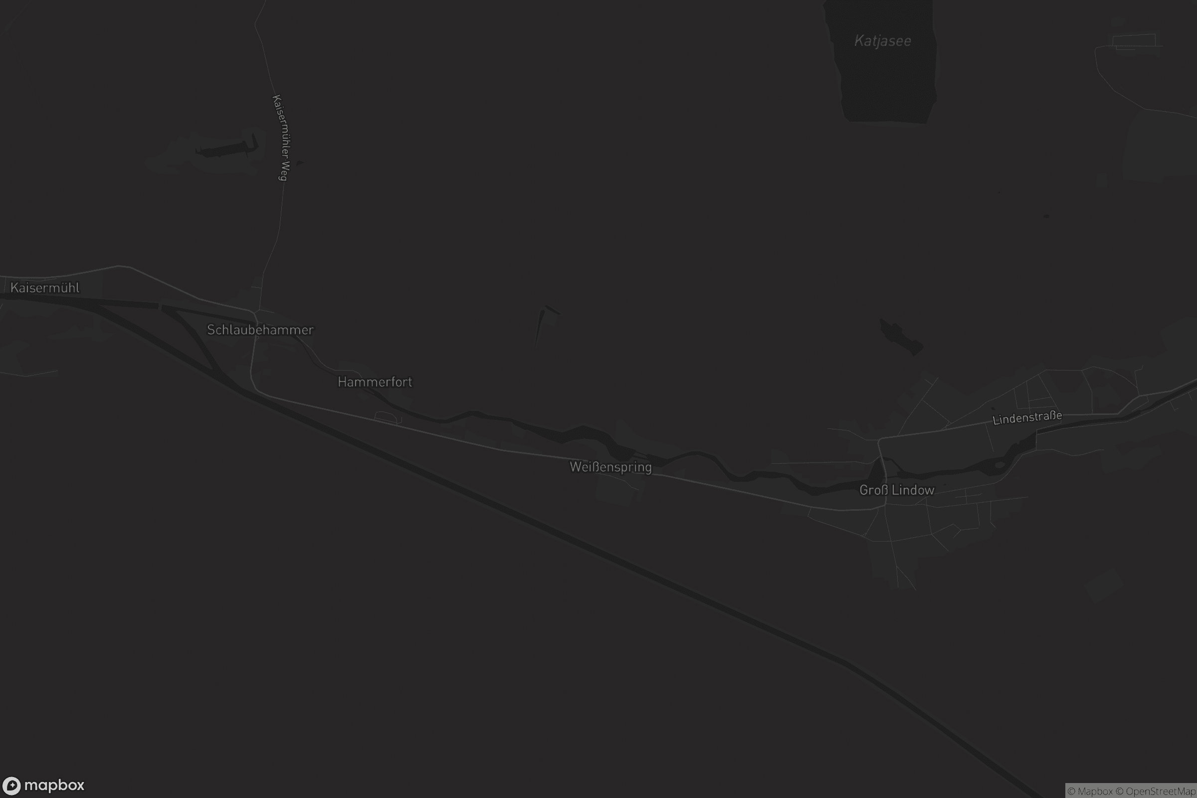 Karte von Groß Lindow