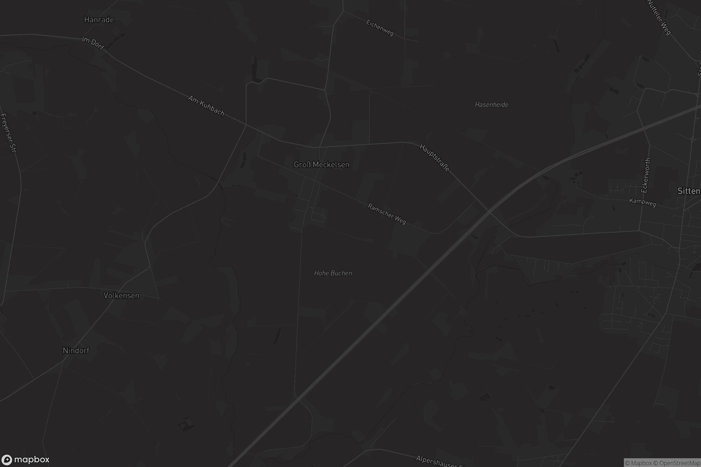 Karte von Groß Meckelsen