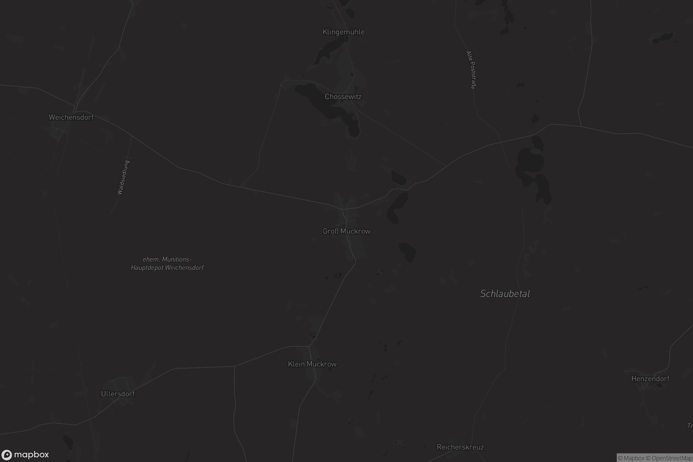 Karte von Groß Muckrow