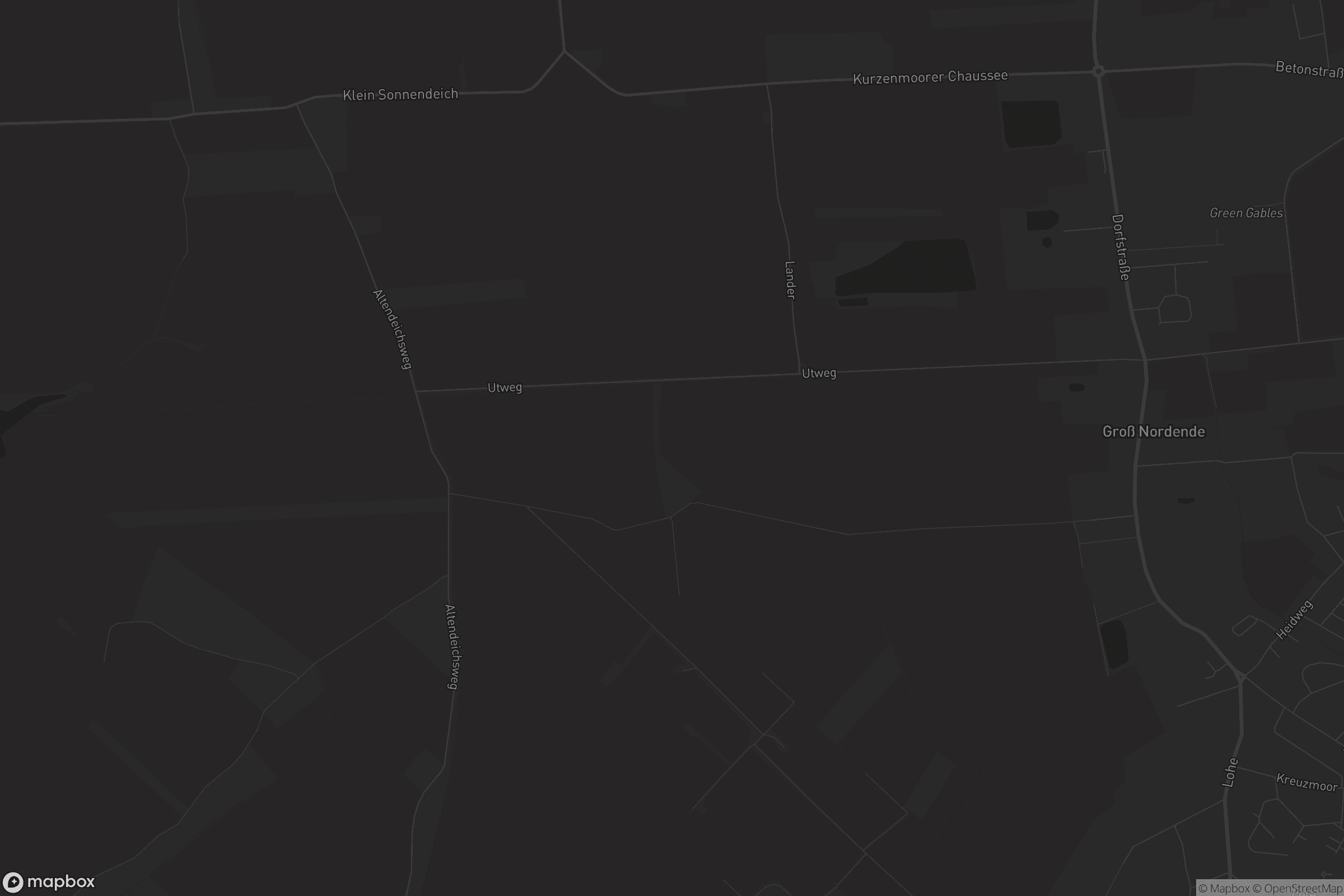 Karte von Groß Nordende