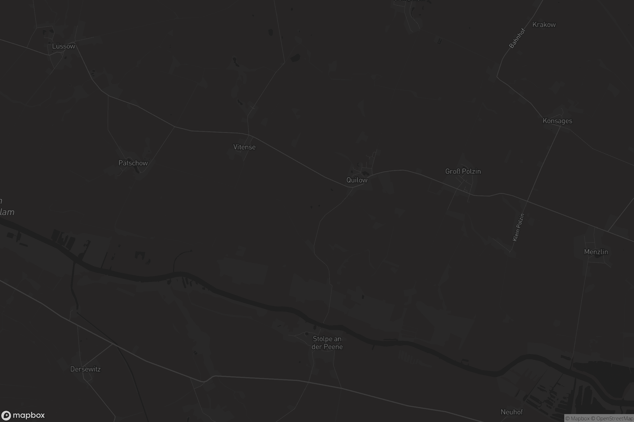 Karte von Groß Polzin