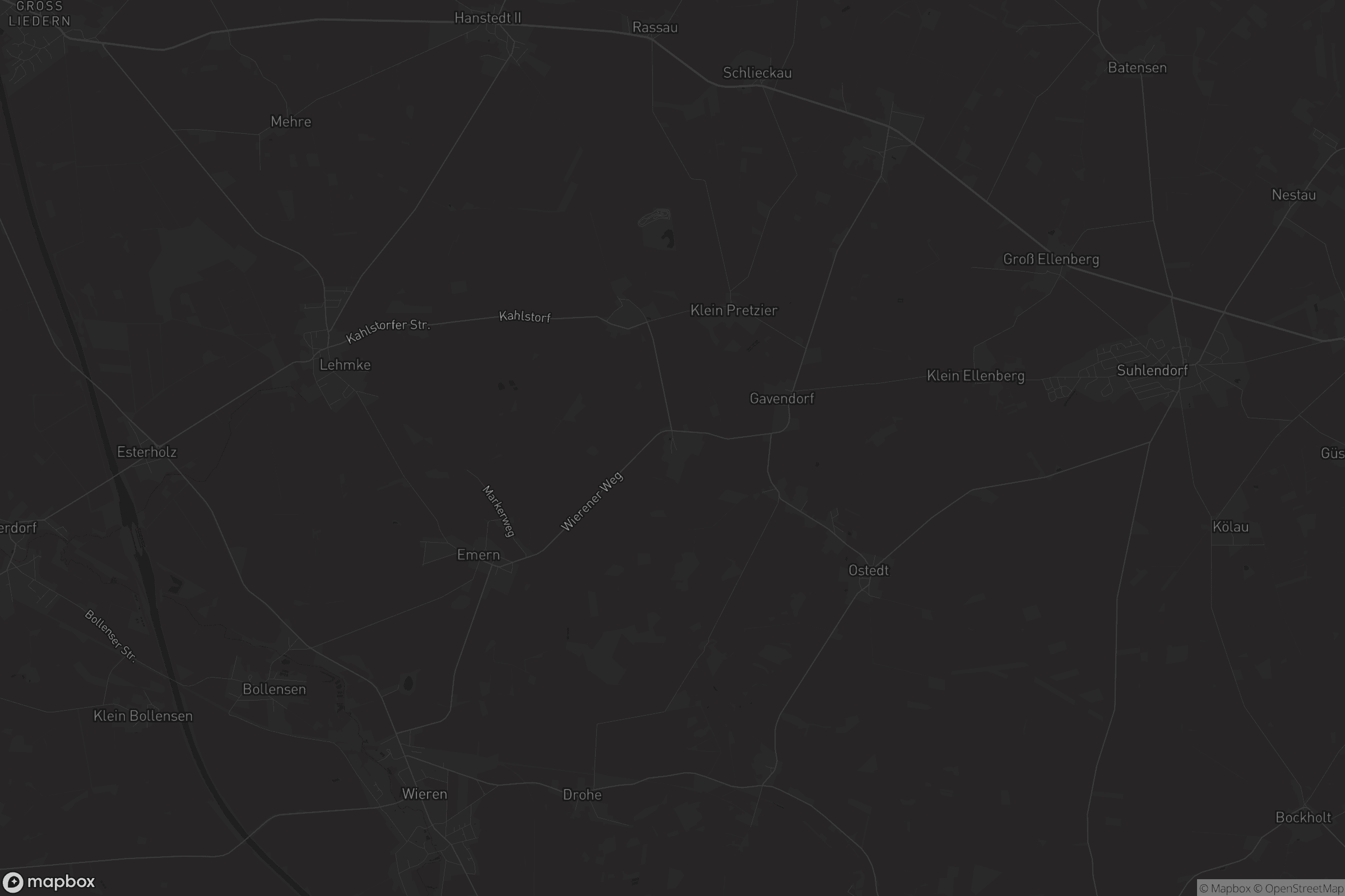 Karte von Groß Pretzier