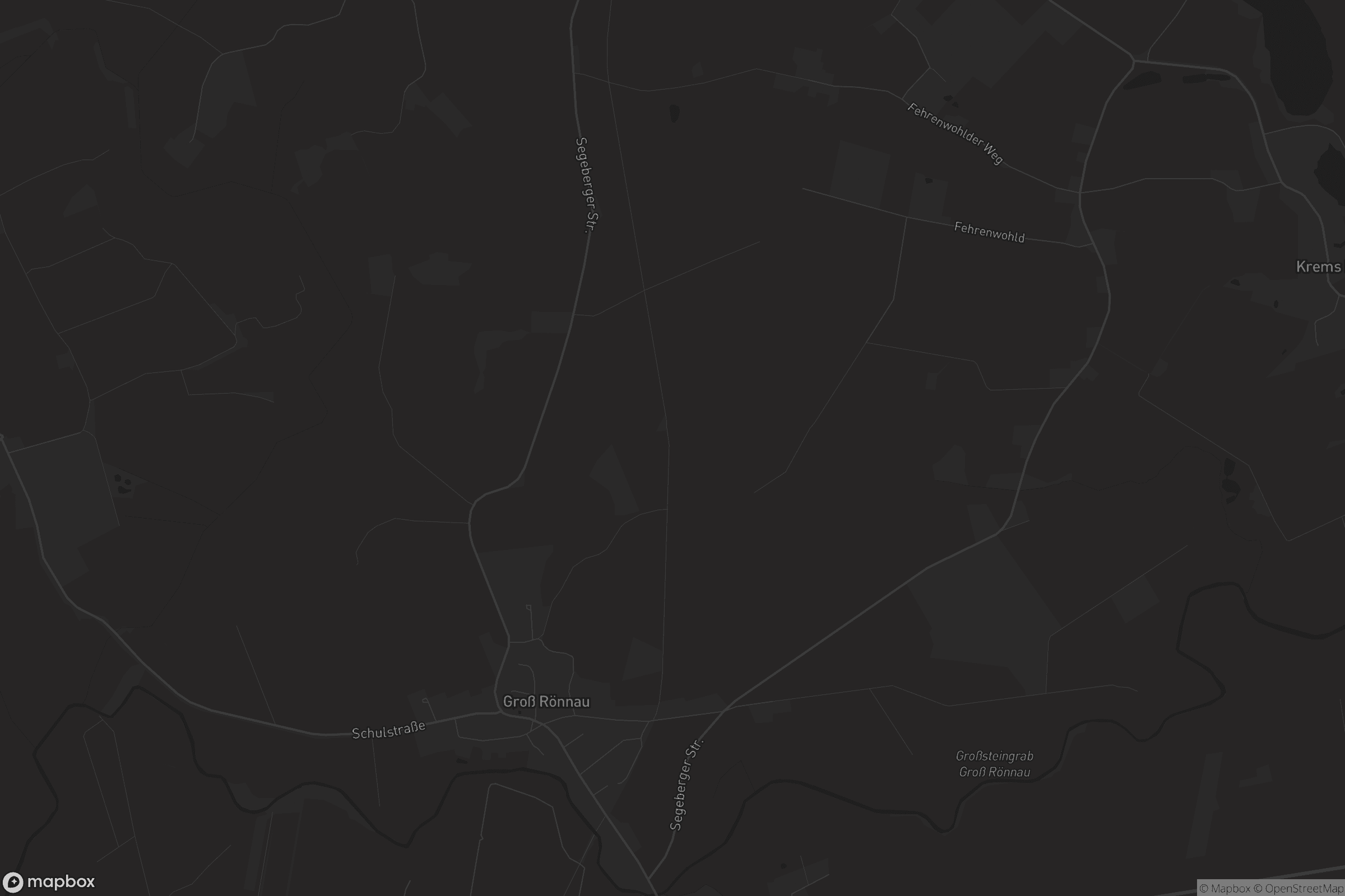 Karte von Groß Rönnau