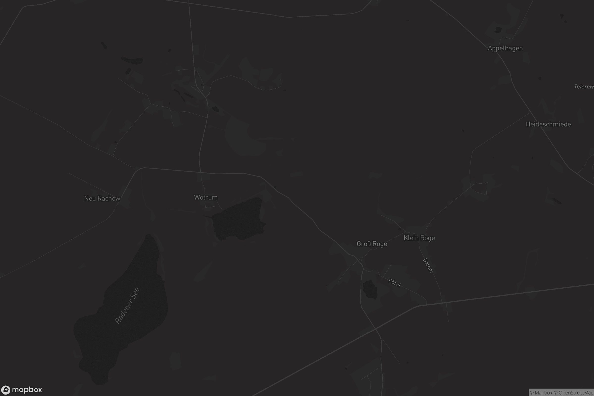 Karte von Groß Roge