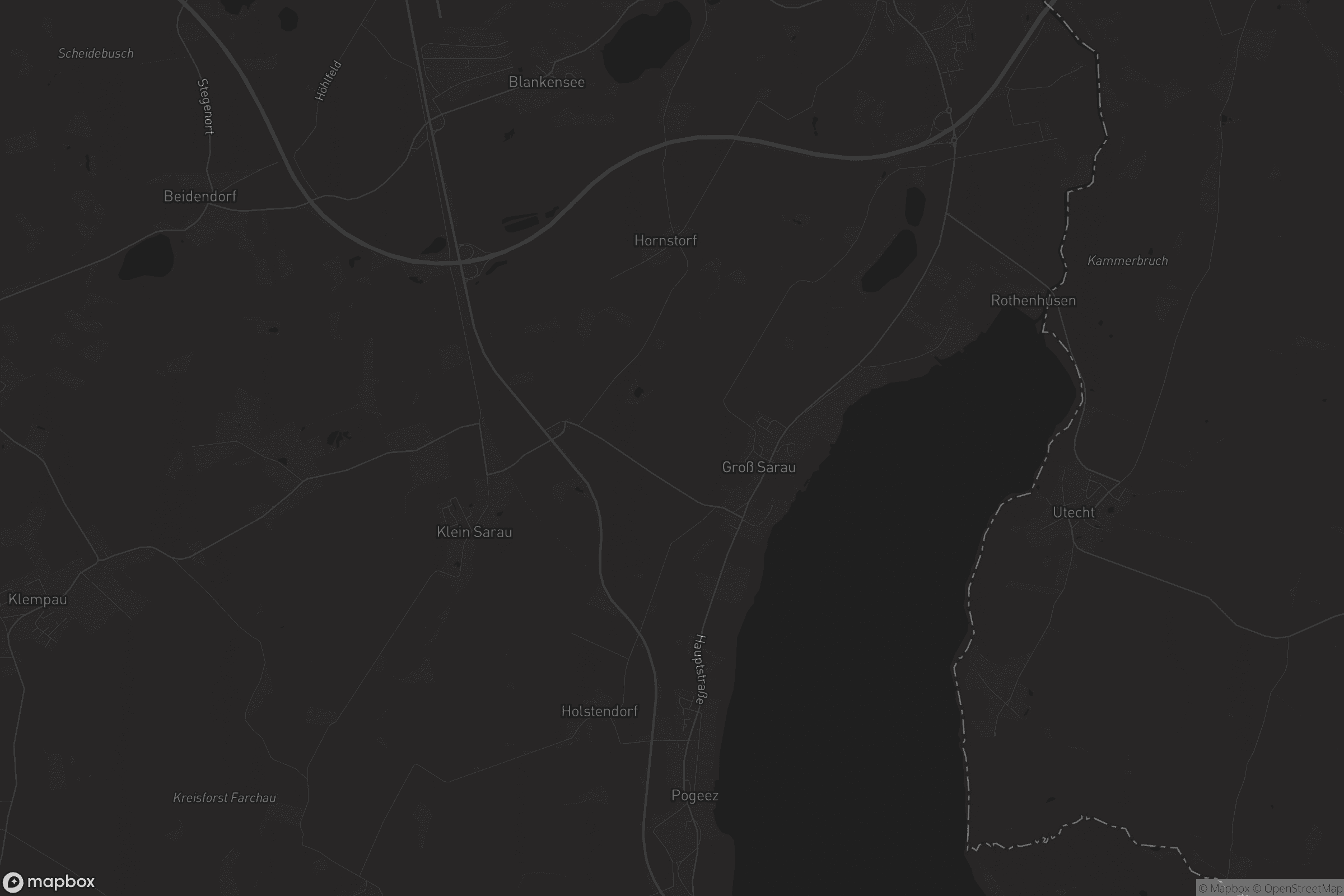 Karte von Groß Sarau