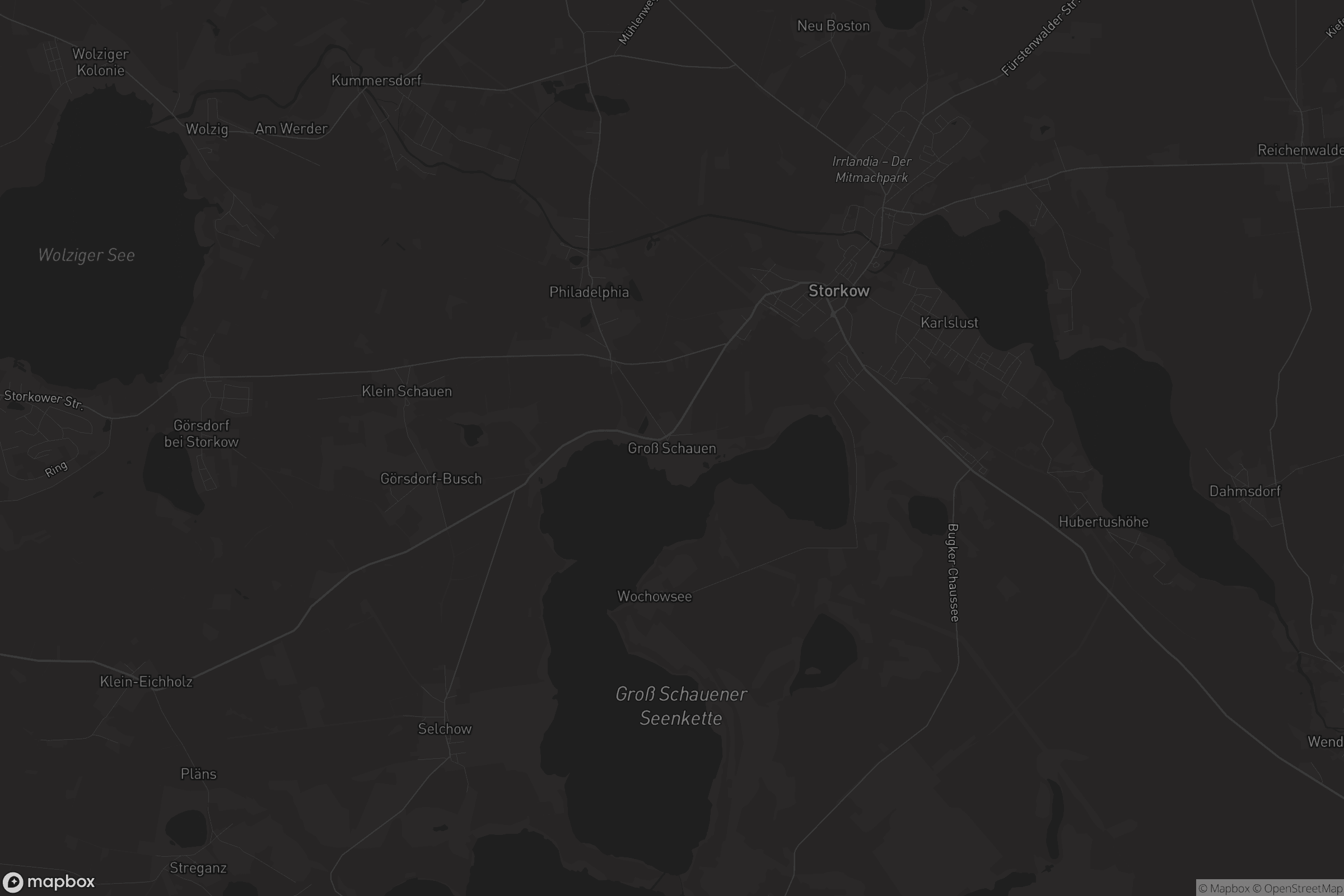 Karte von Groß Schauen