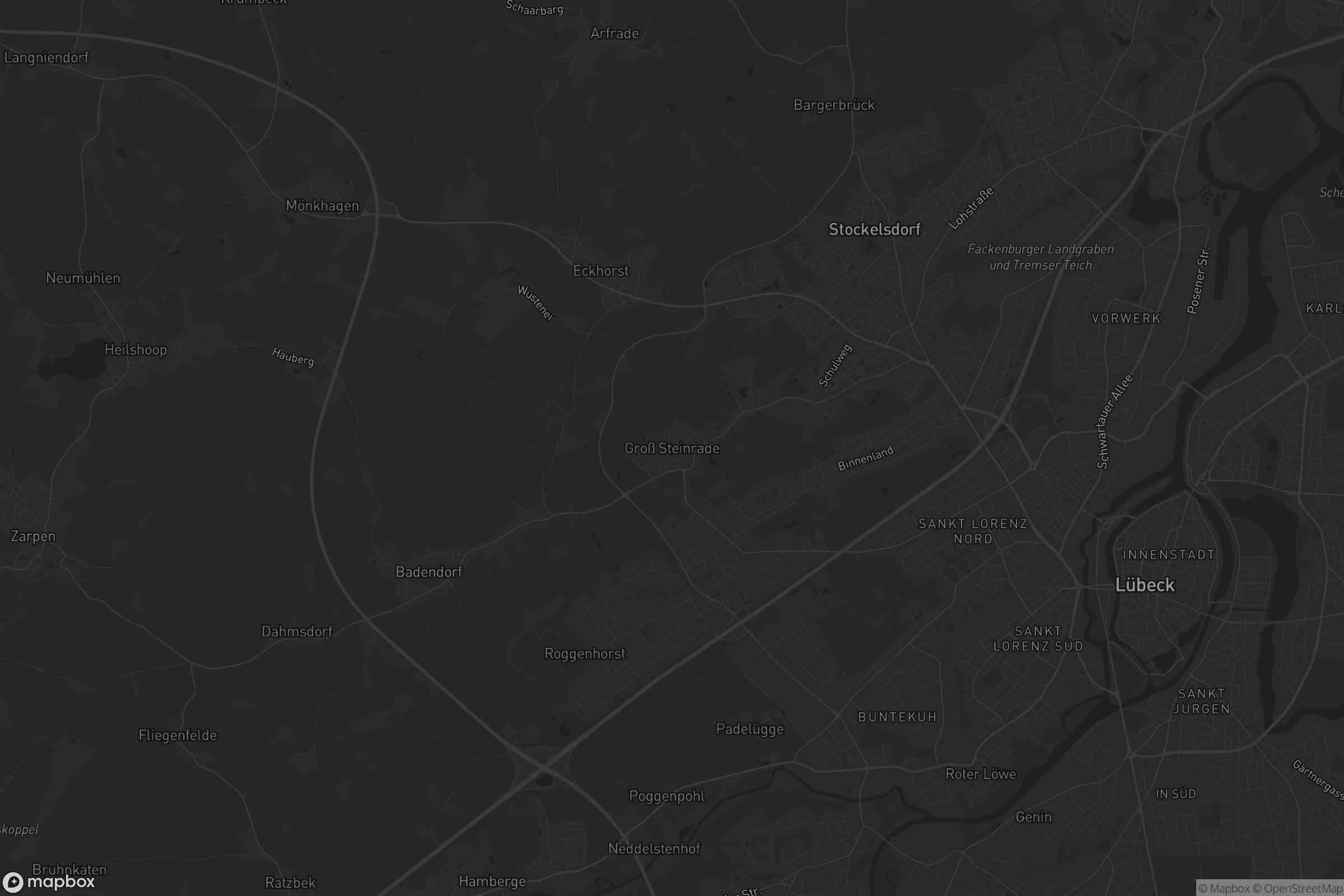 Karte von Groß Steinrade