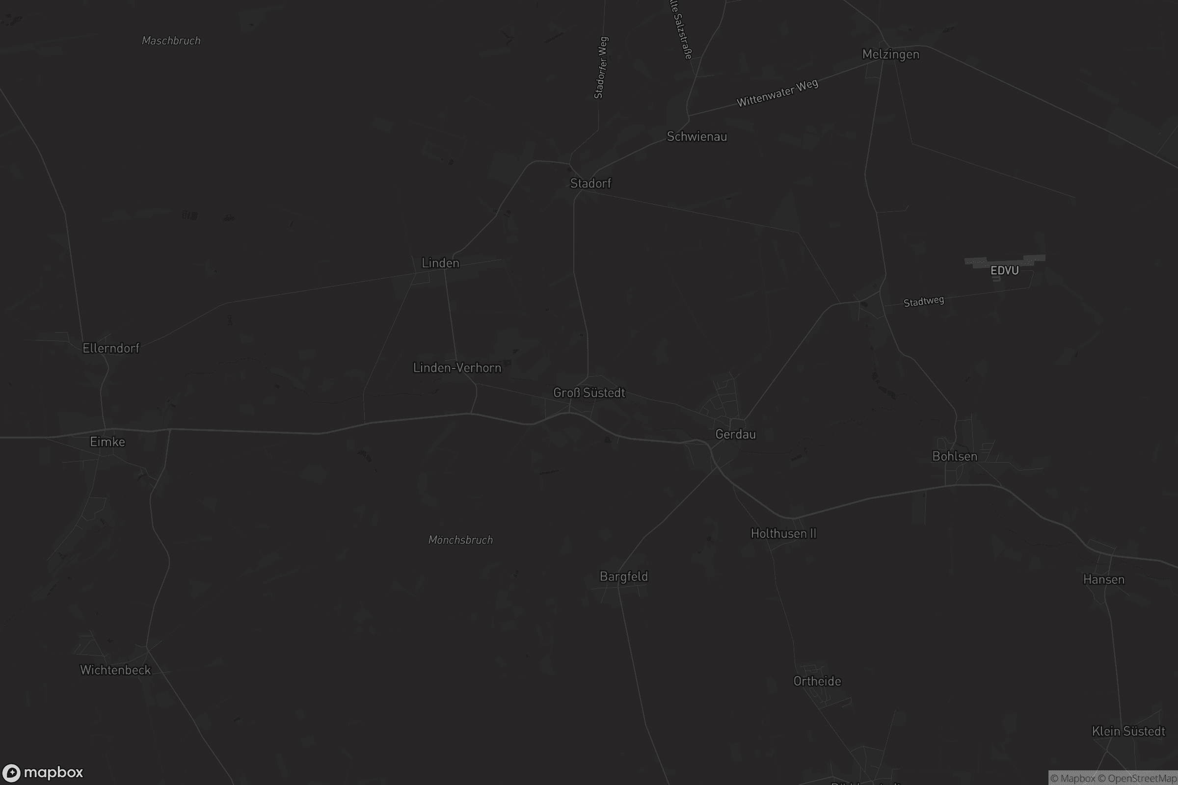 Karte von Groß Süstedt