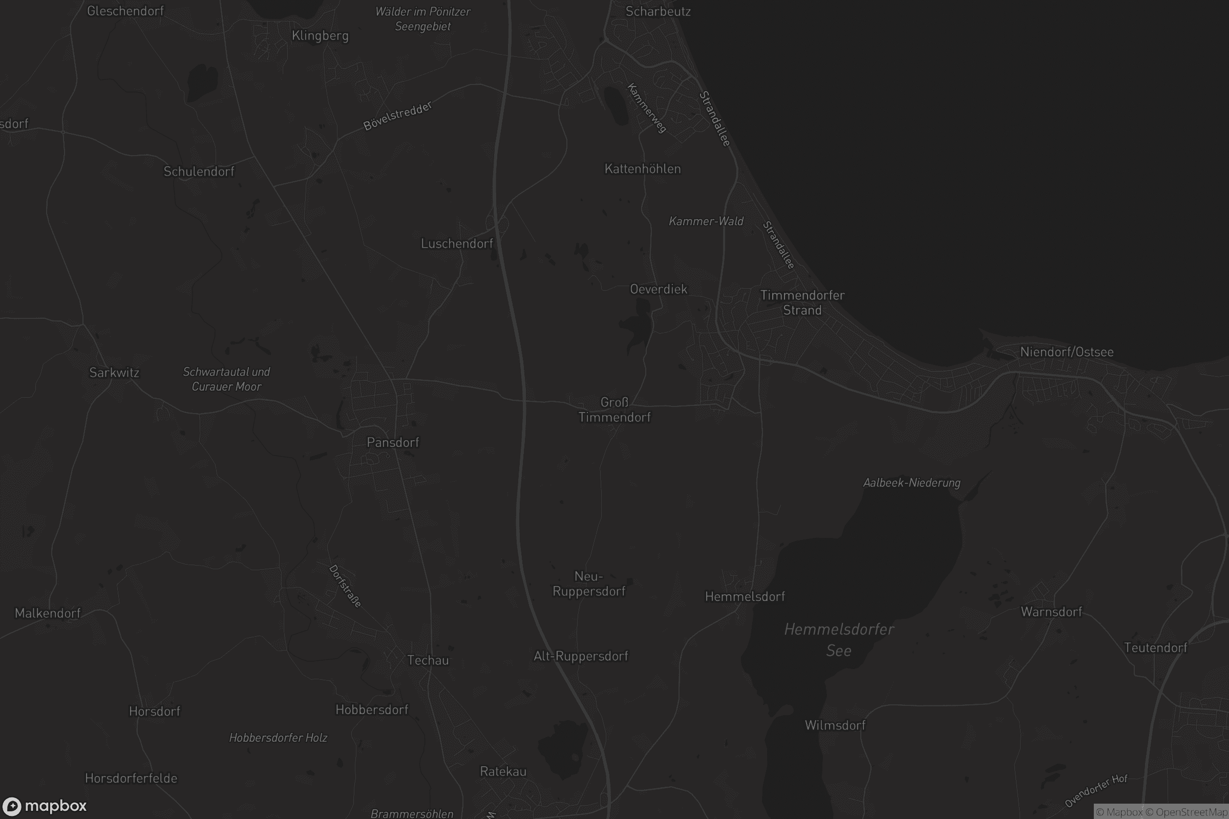 Karte von Groß Timmendorf