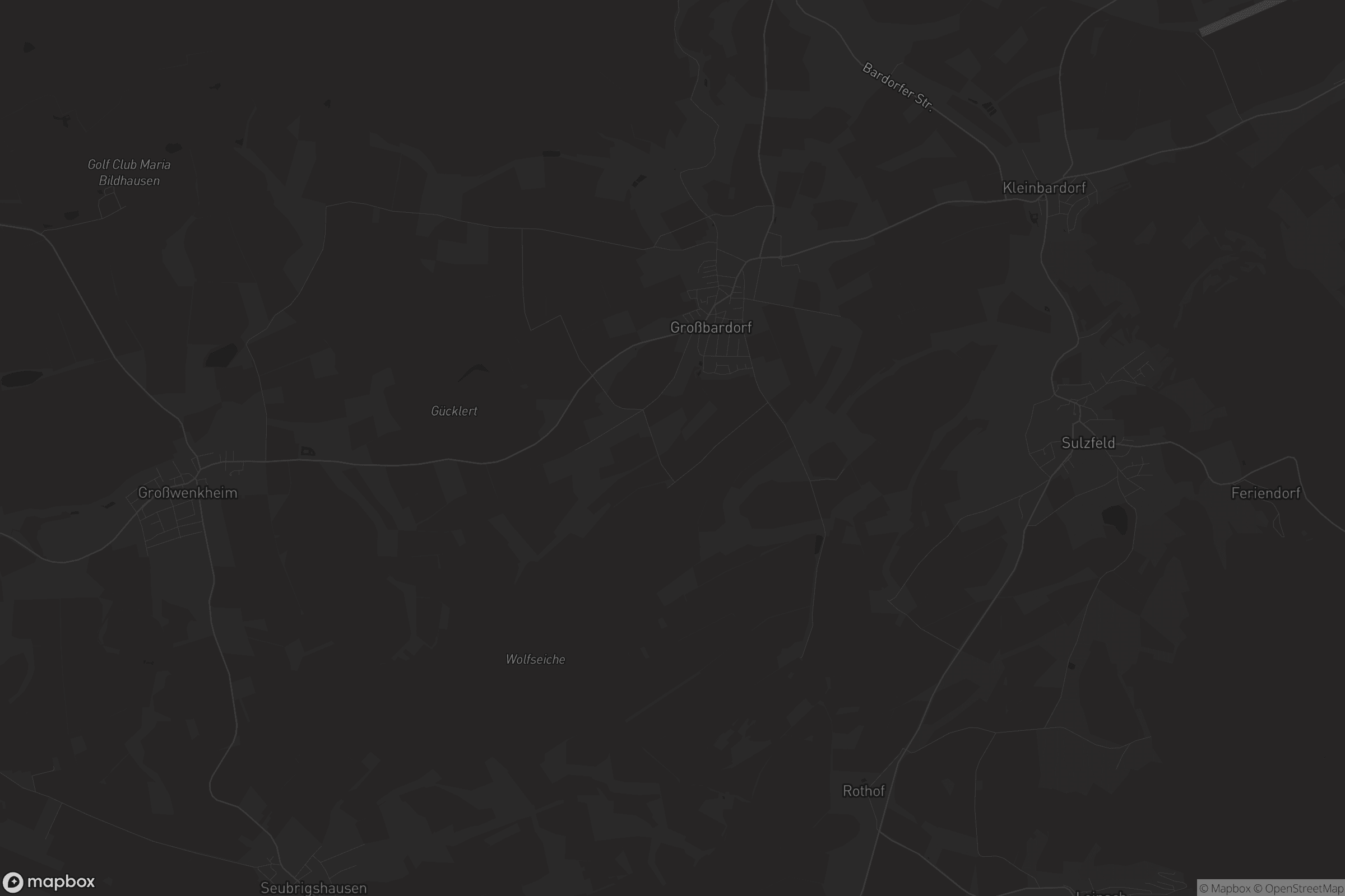 Karte von Großbardorf