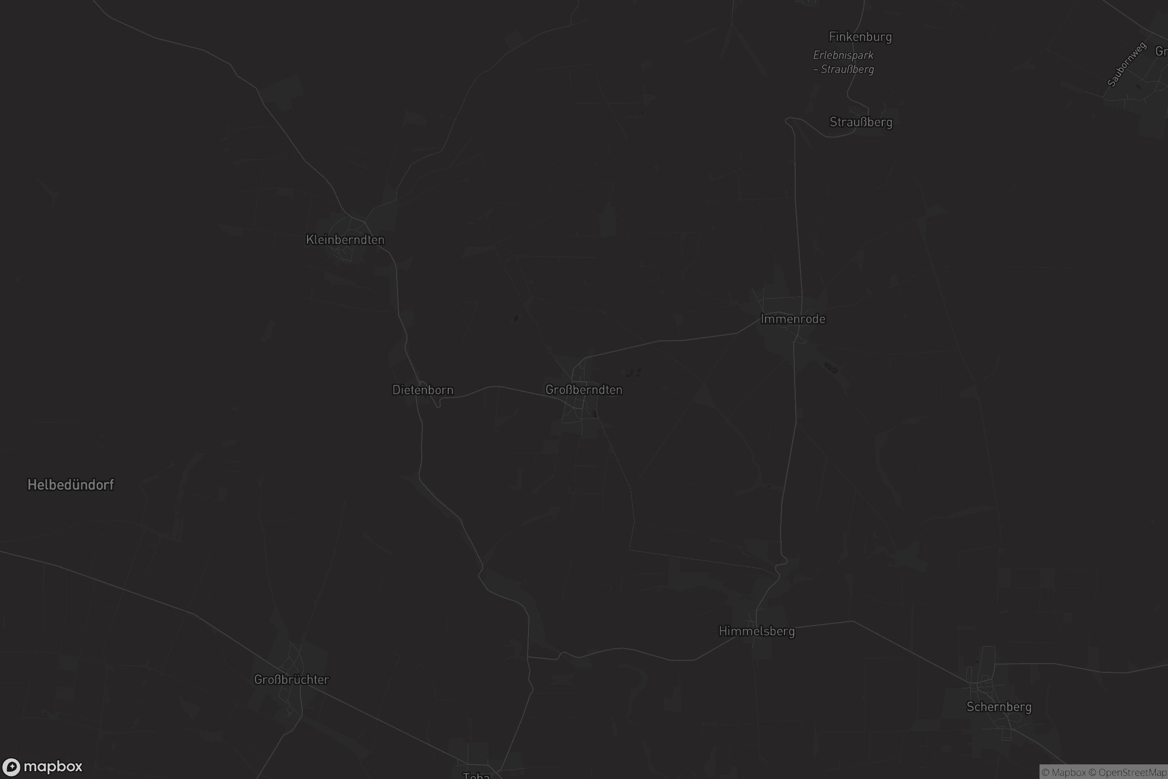 Karte von Großberndten